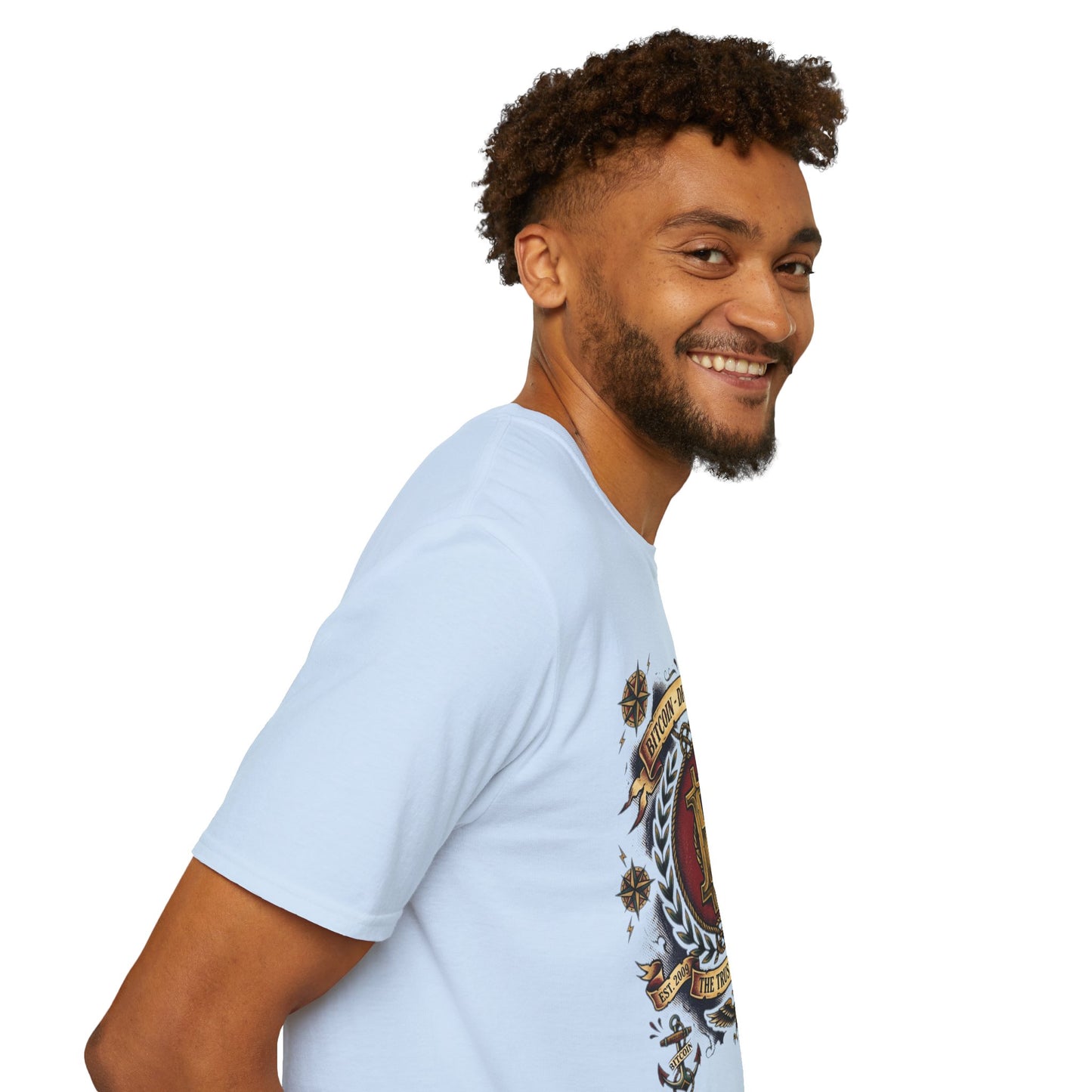 Bitcoin Crest T-Shirt — "Bitcoin: Digital Gold" Graphic Tee
