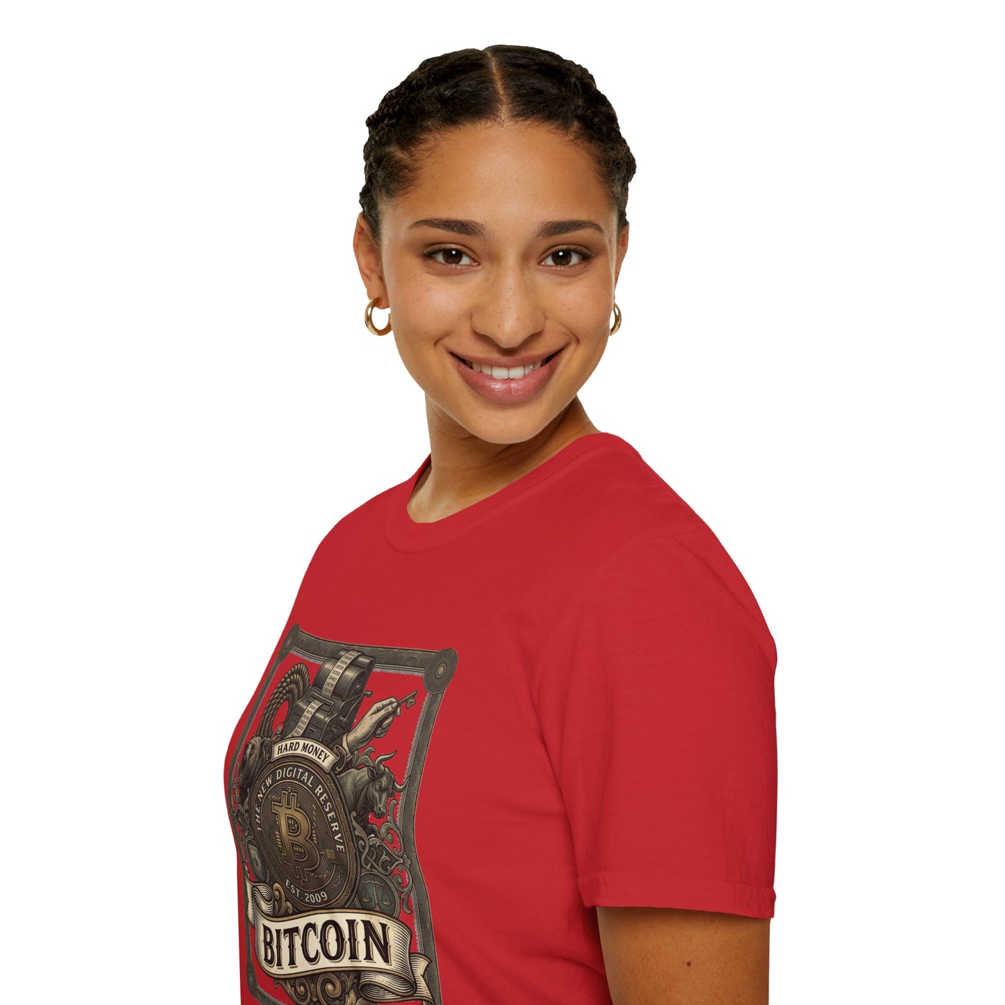 Bitcoin Steampunk T-Shirt — Vintage Crypto Emblem Tee