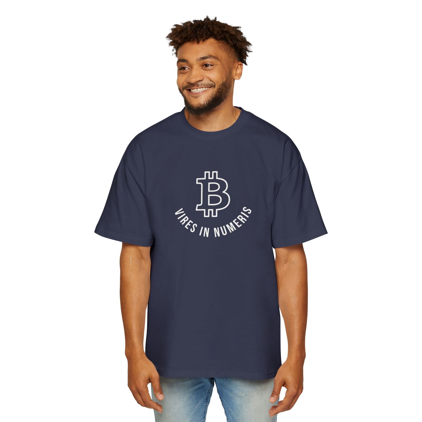 Bitcoin Maxis Tee — "Vires in Numeris" Code Graphic
