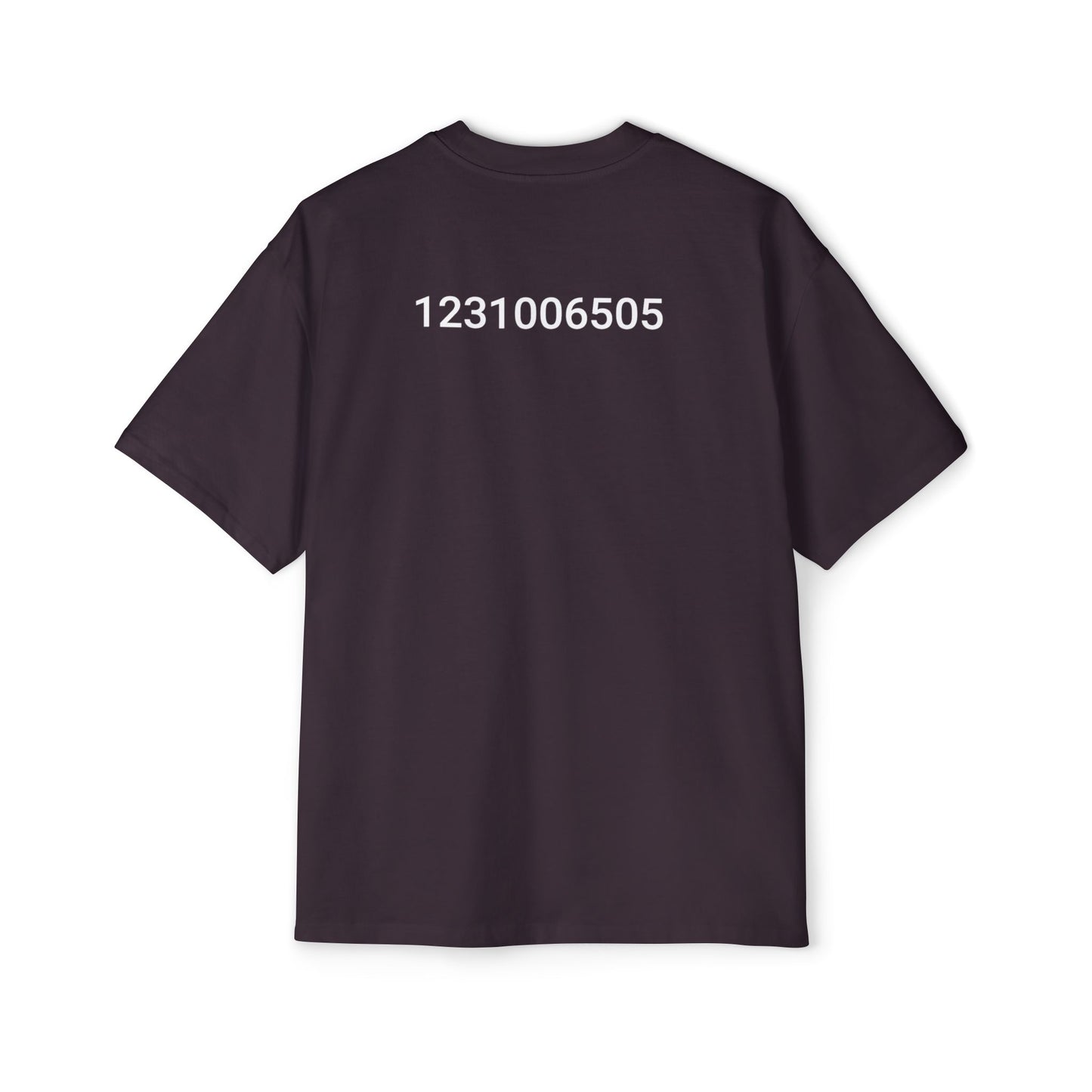Genesis Block Unix 1231006505 Timestamp Men's Tee — Bitcoin History Timestamp T-Shirt