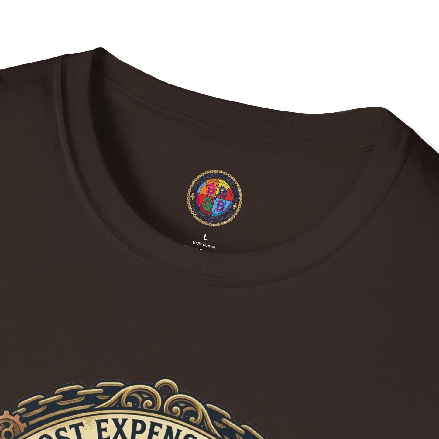 Bitcoin Vintage Key & Vault T-Shirt — "Secure Yours" Cryptocurrency Graphic Tee