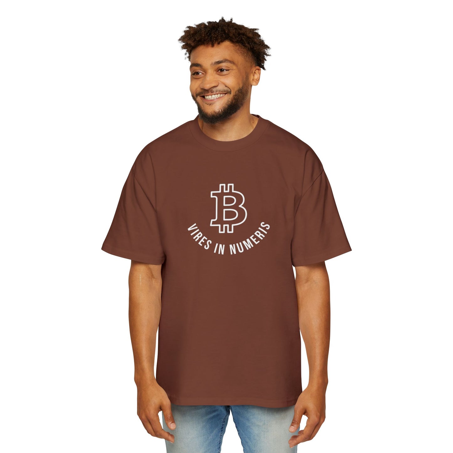 Bitcoin Maxis Tee — "Vires in Numeris" Code Graphic