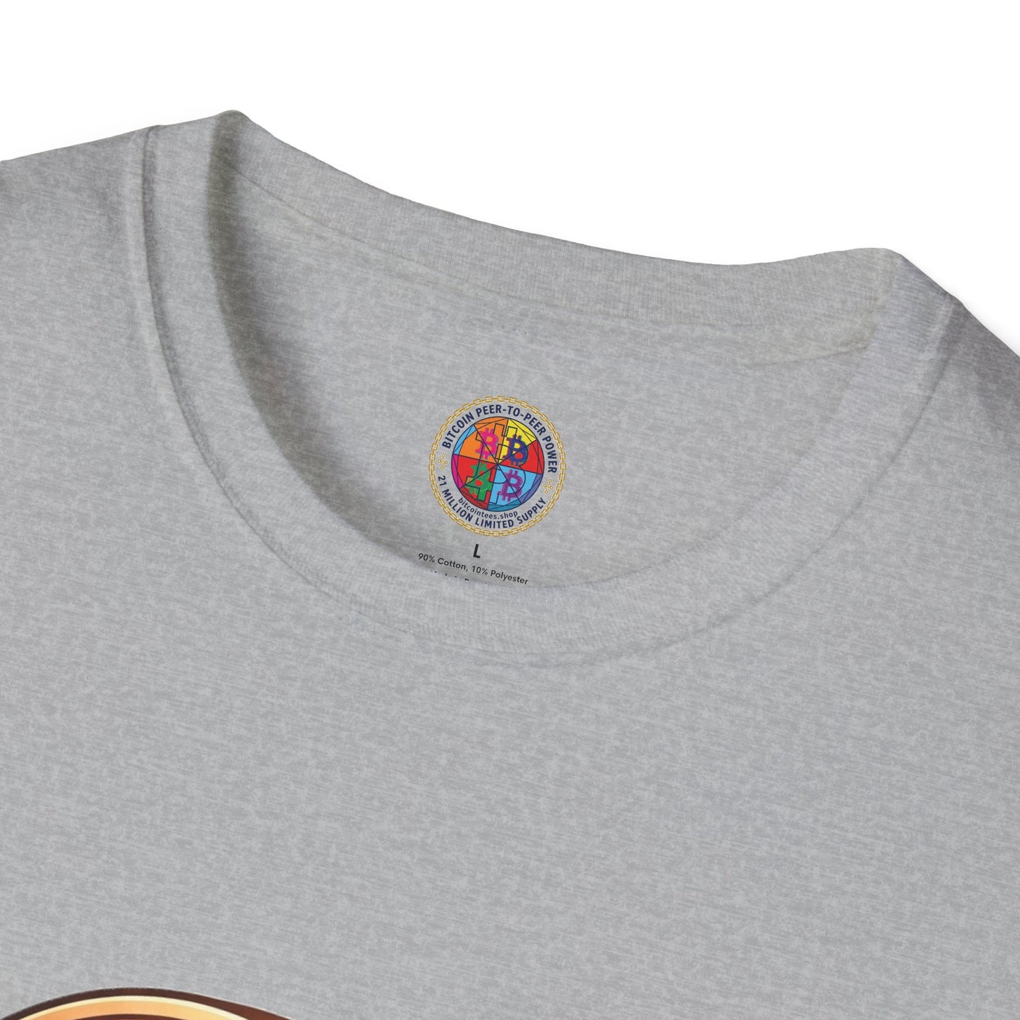 Bitcoin Snail T-Shirt — "Bitcoin Snail: The Slowest, Surest Path" Crypto Tee