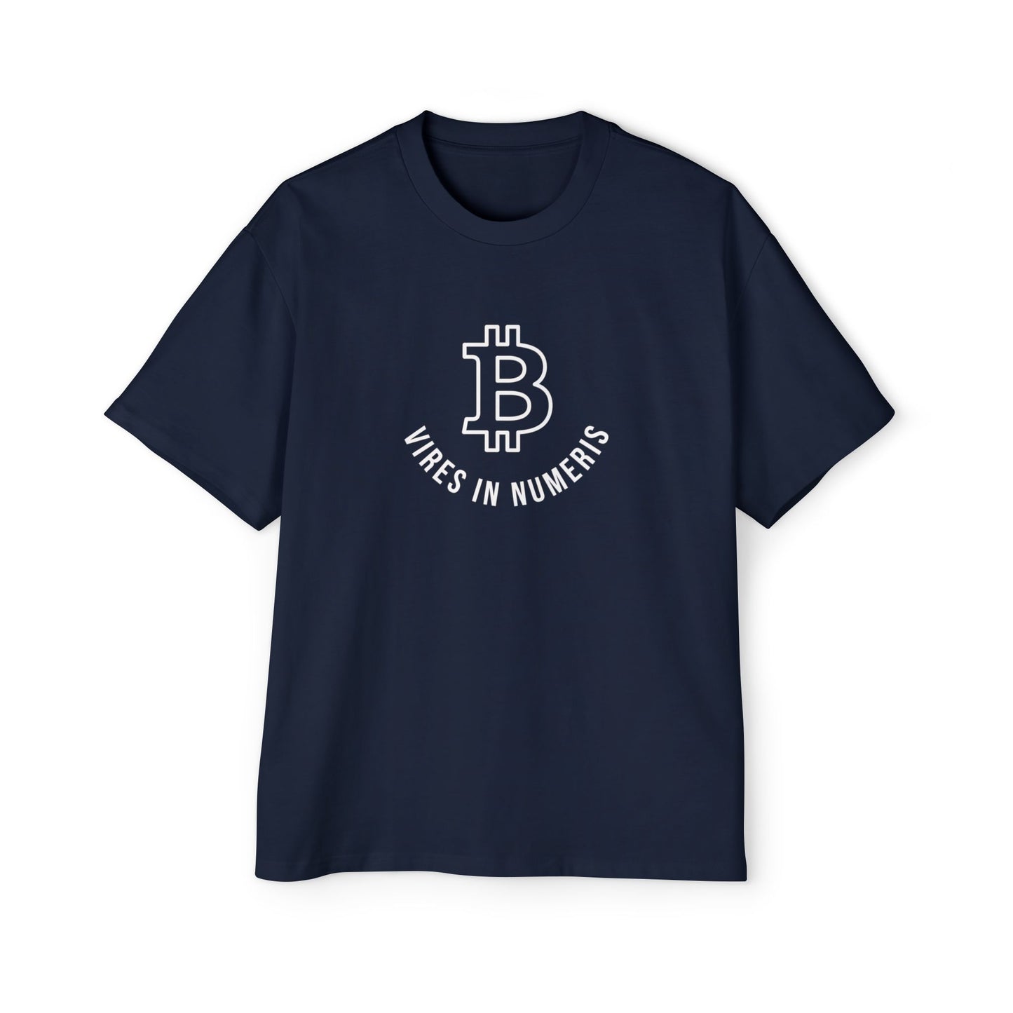 Bitcoin Maxis Tee — "Vires in Numeris" Code Graphic