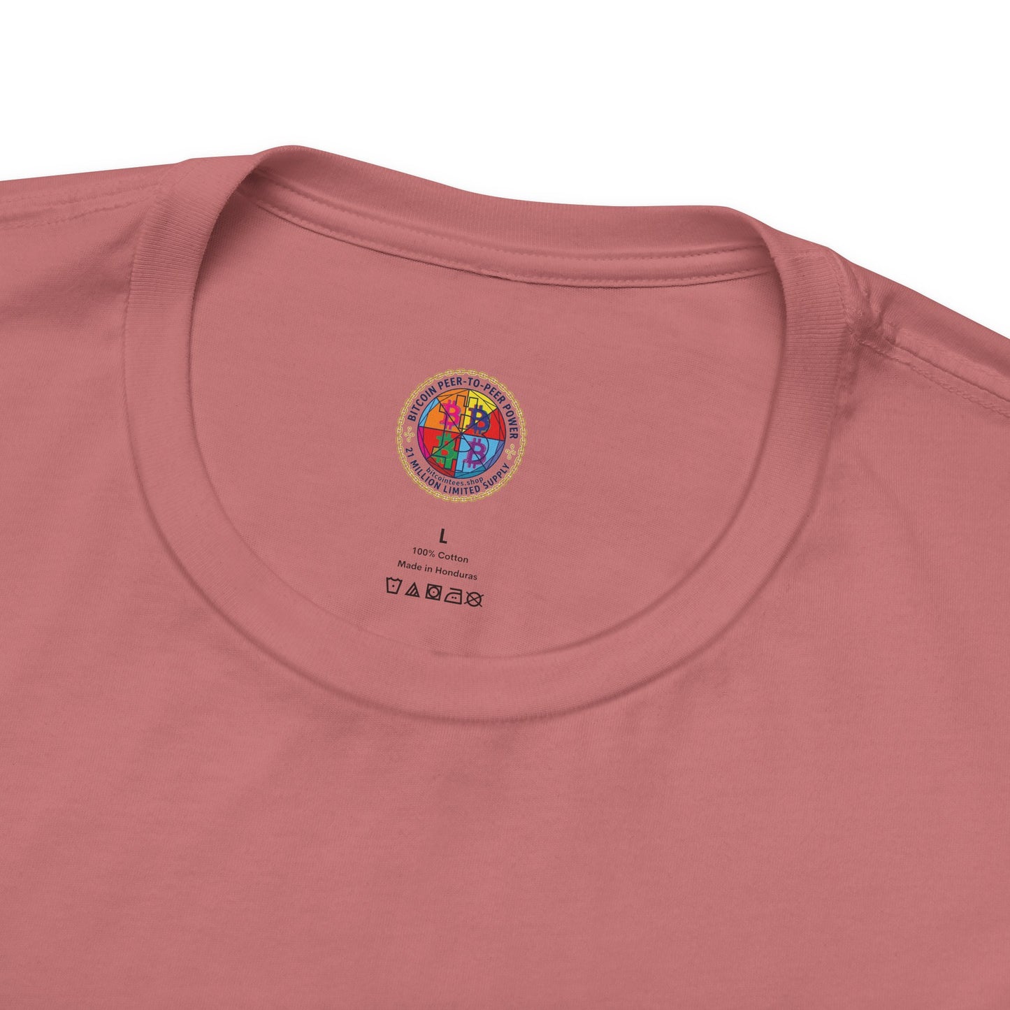 Bitcoin Growth Cartoon Tee — Crypto Stairs Illustration T-Shirt