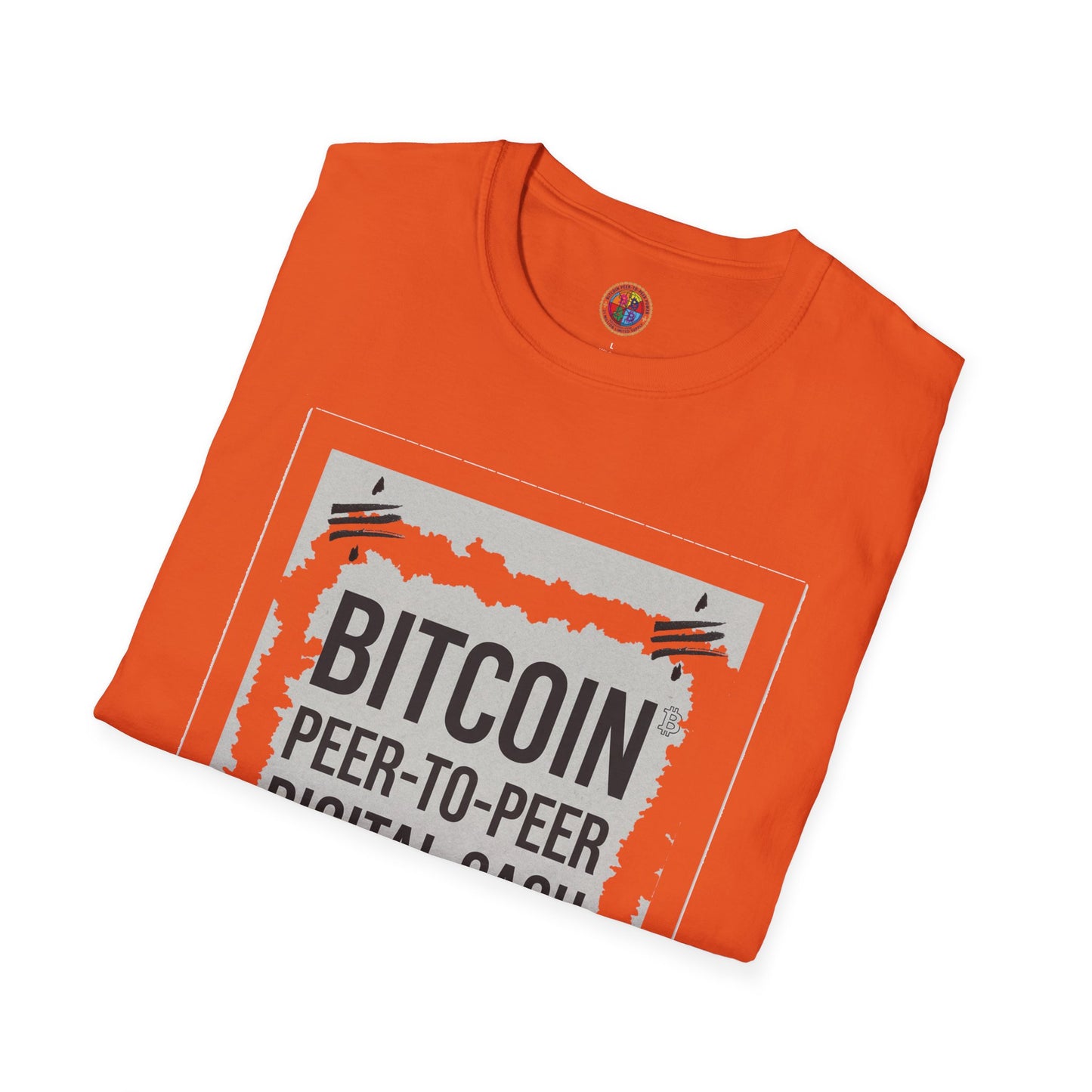 Bitcoin Peer-to-Peer Digital Cash System T-Shirt