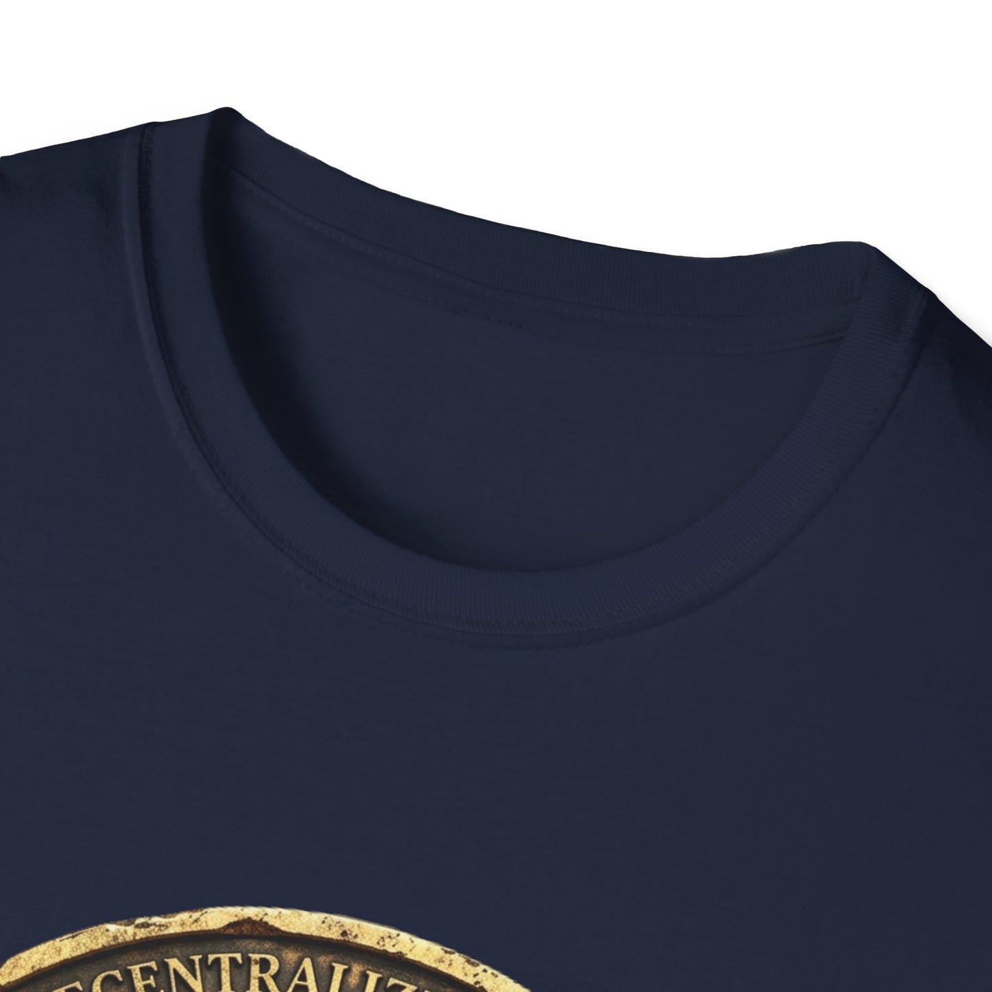 Bitcoin Coin Graphic T-Shirt — Vintage Gold Crypto Tee for Bitcoin Fans