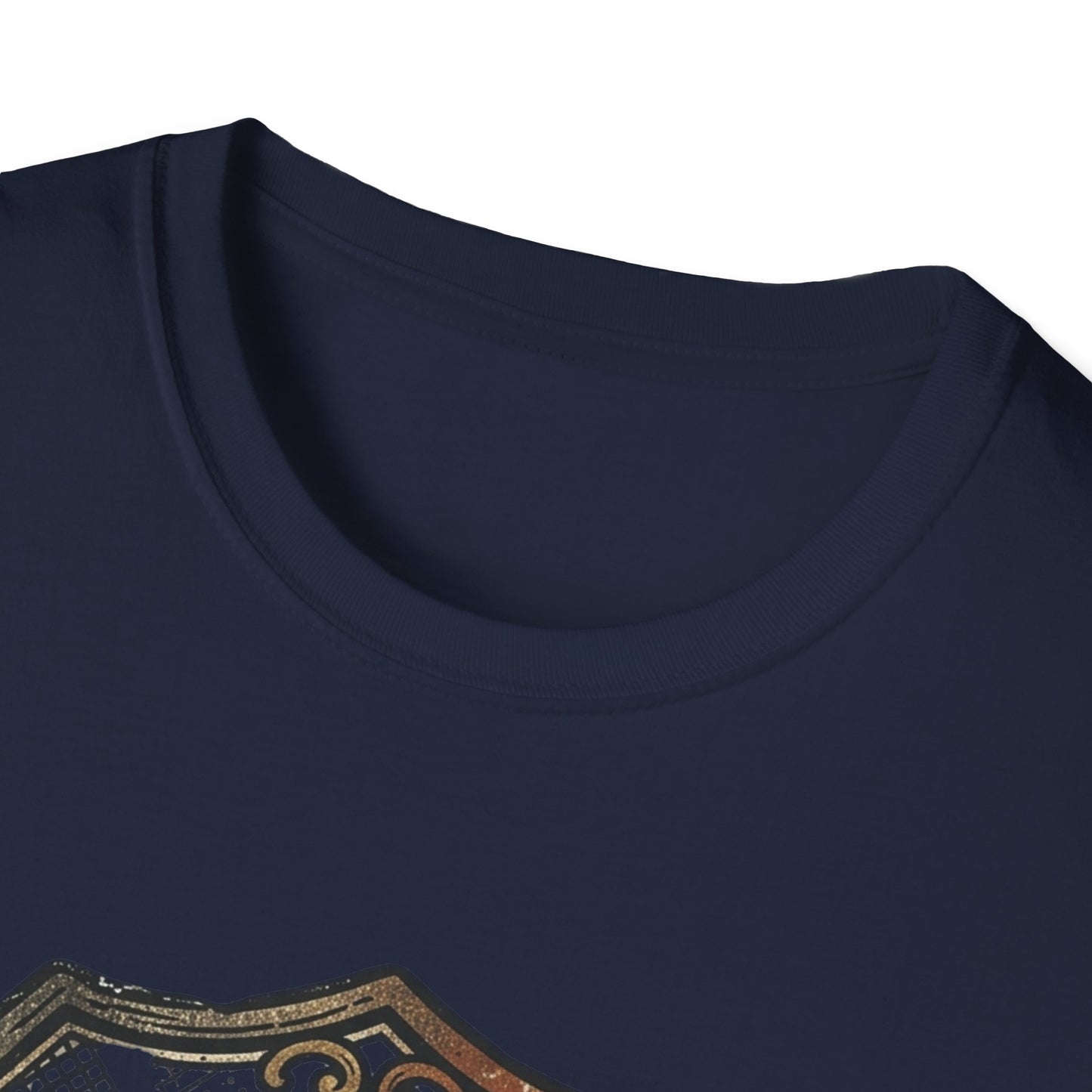Bitcoin Crest T-Shirt — Vintage Cryptocurrency Emblem Tee