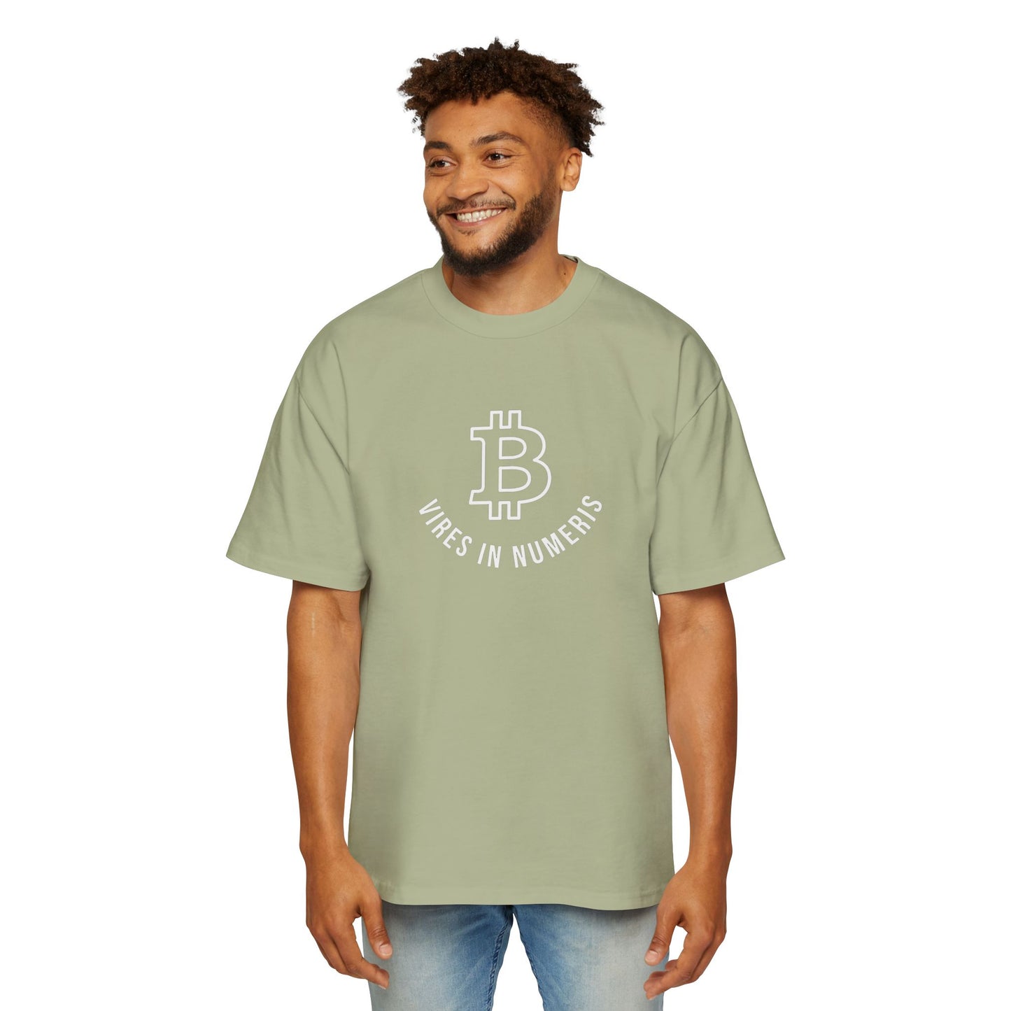 Bitcoin Maxis Tee — "Vires in Numeris" Code Graphic