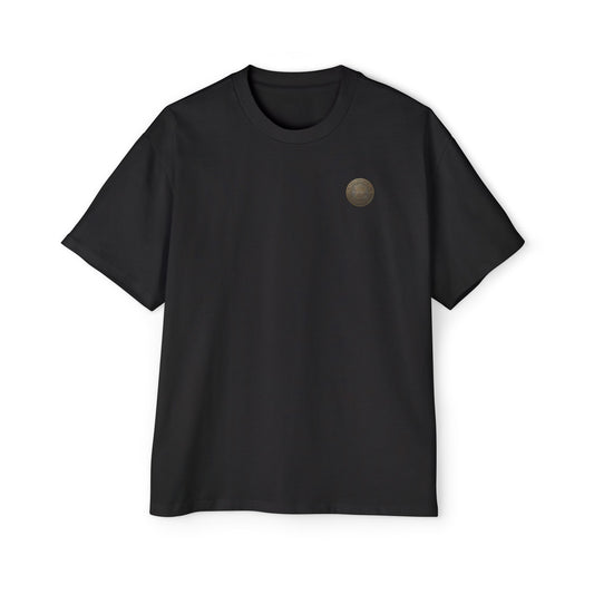 Bitcoin 21M Club Heavyweight Cotton T‑Shirt — Men's Oversized Tee