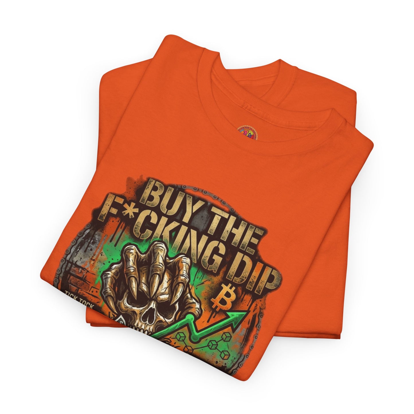 Buy The F*cking Dip Graphic Tee — Stock Market Crypto HODL Trading Shirt