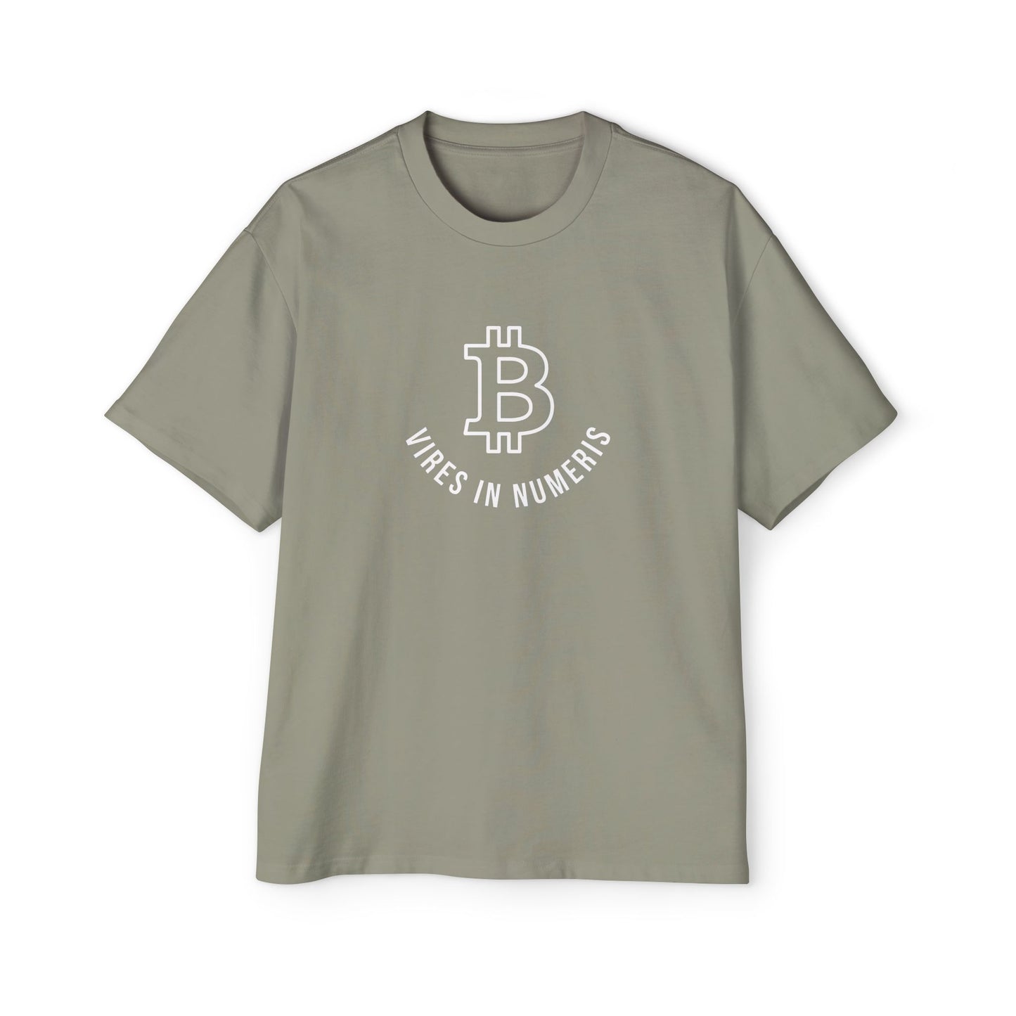 Bitcoin Maxis Tee — "Vires in Numeris" Code Graphic