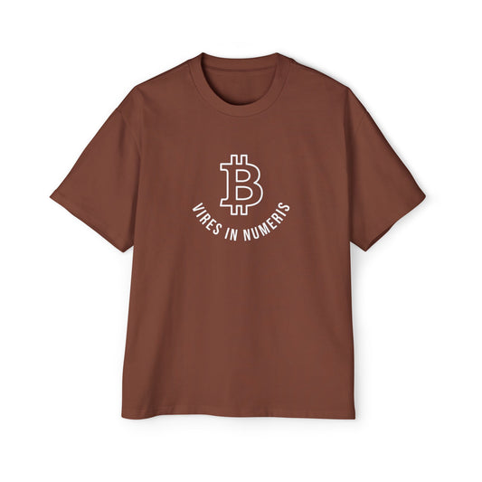 Bitcoin Maxis Tee — "Vires in Numeris" Code Graphic