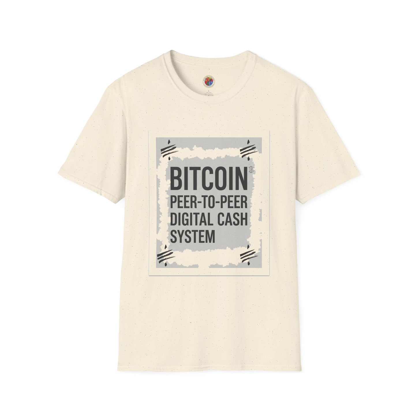 Bitcoin Peer-to-Peer Digital Cash System T-Shirt