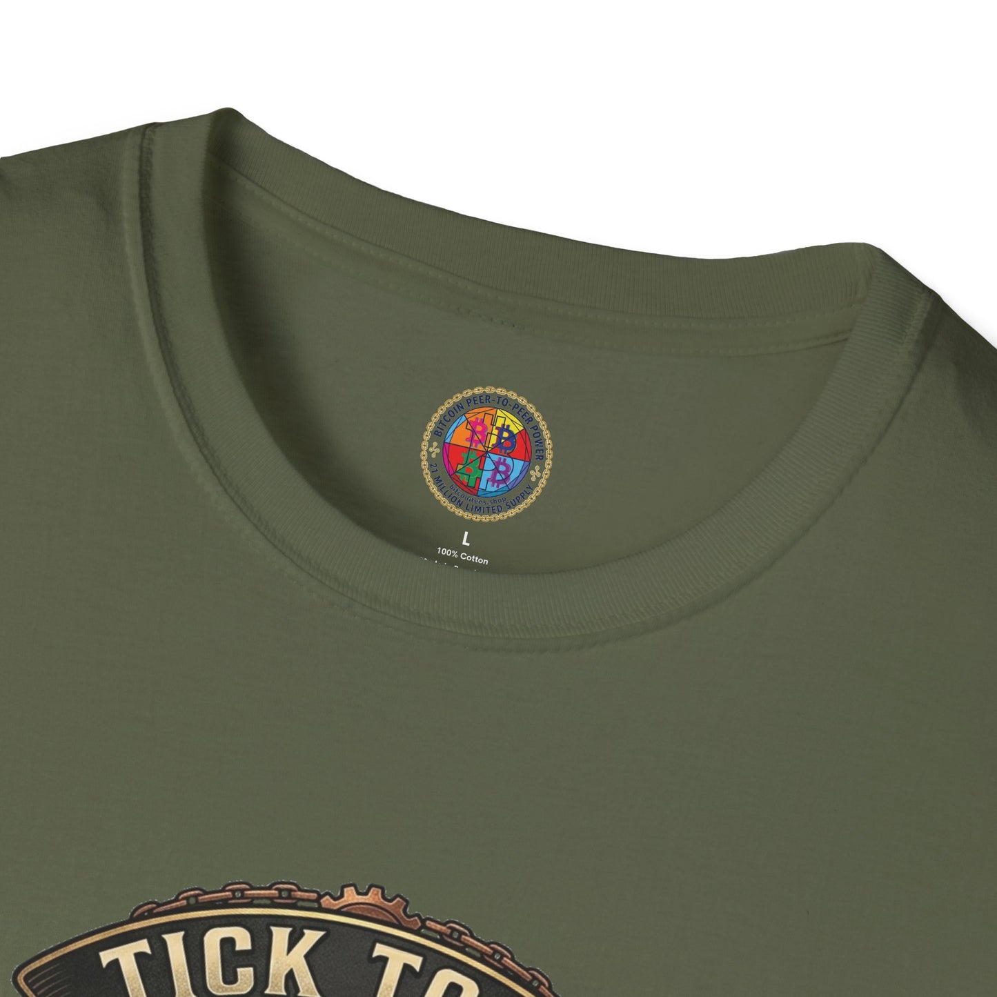 Bitcoin 'Tick Tock Next Block' T-Shirt