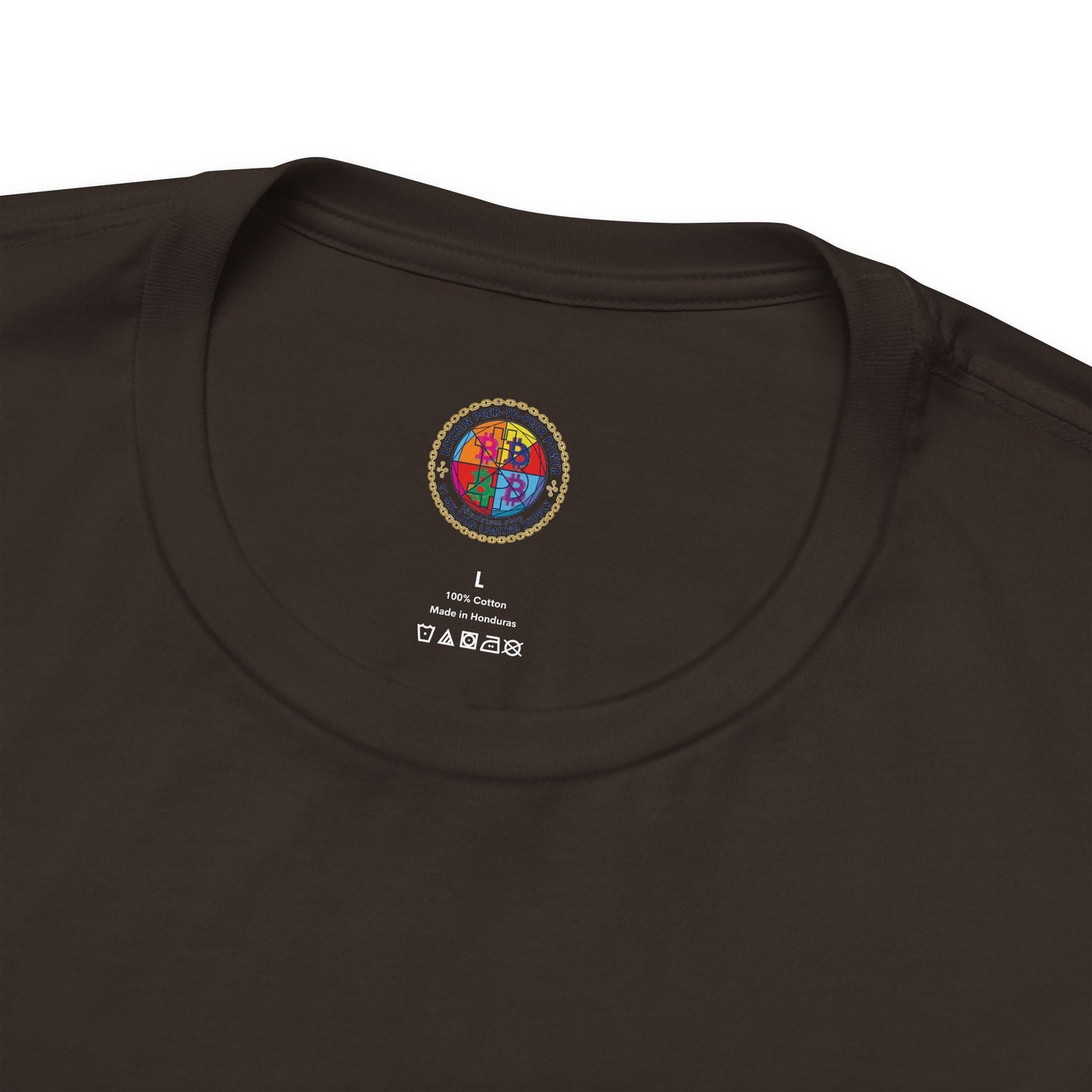 Bitcoin Growth Cartoon Tee — Crypto Stairs Illustration T-Shirt