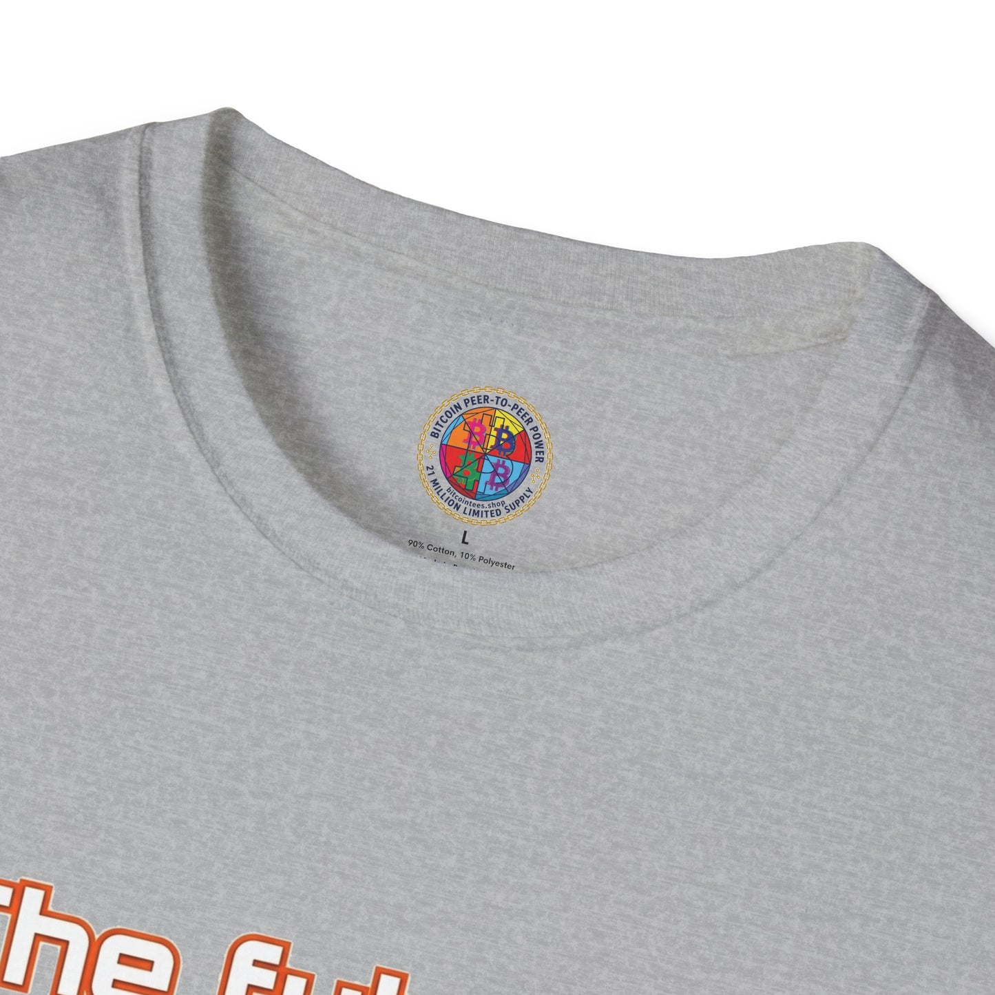 Bitcoin T-Shirt — “The Future’s Bright, The Future’s Orange” Crypto Tee