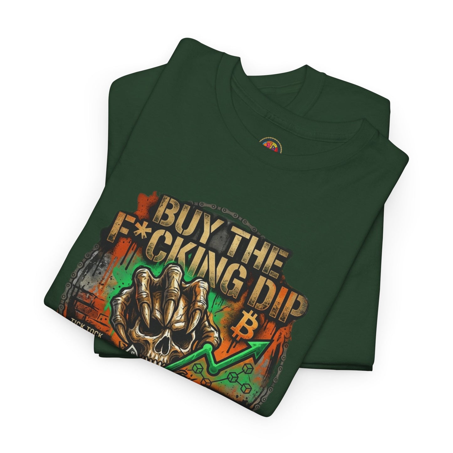 Buy The F*cking Dip Graphic Tee — Stock Market Crypto HODL Trading Shirt