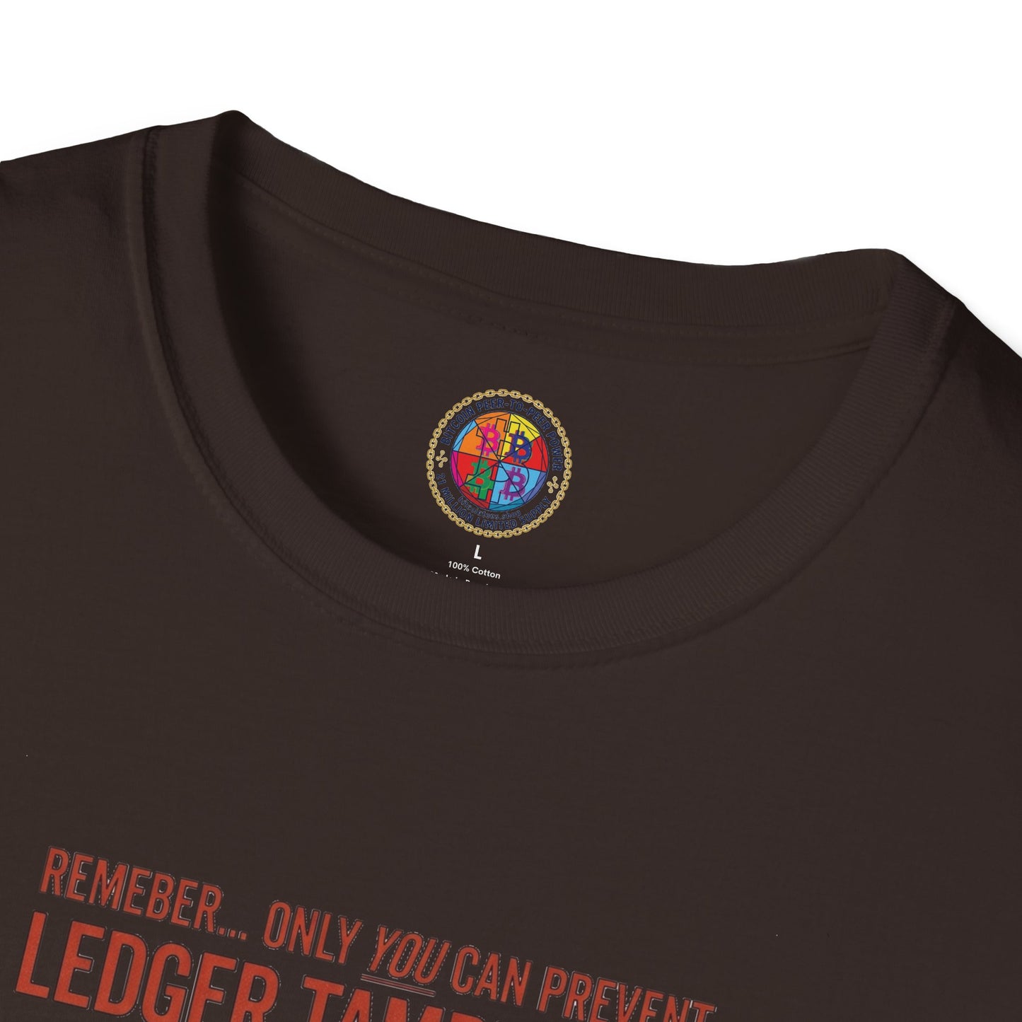 Smokey the Bear Bitcoin T-Shirt — Decentralization Design