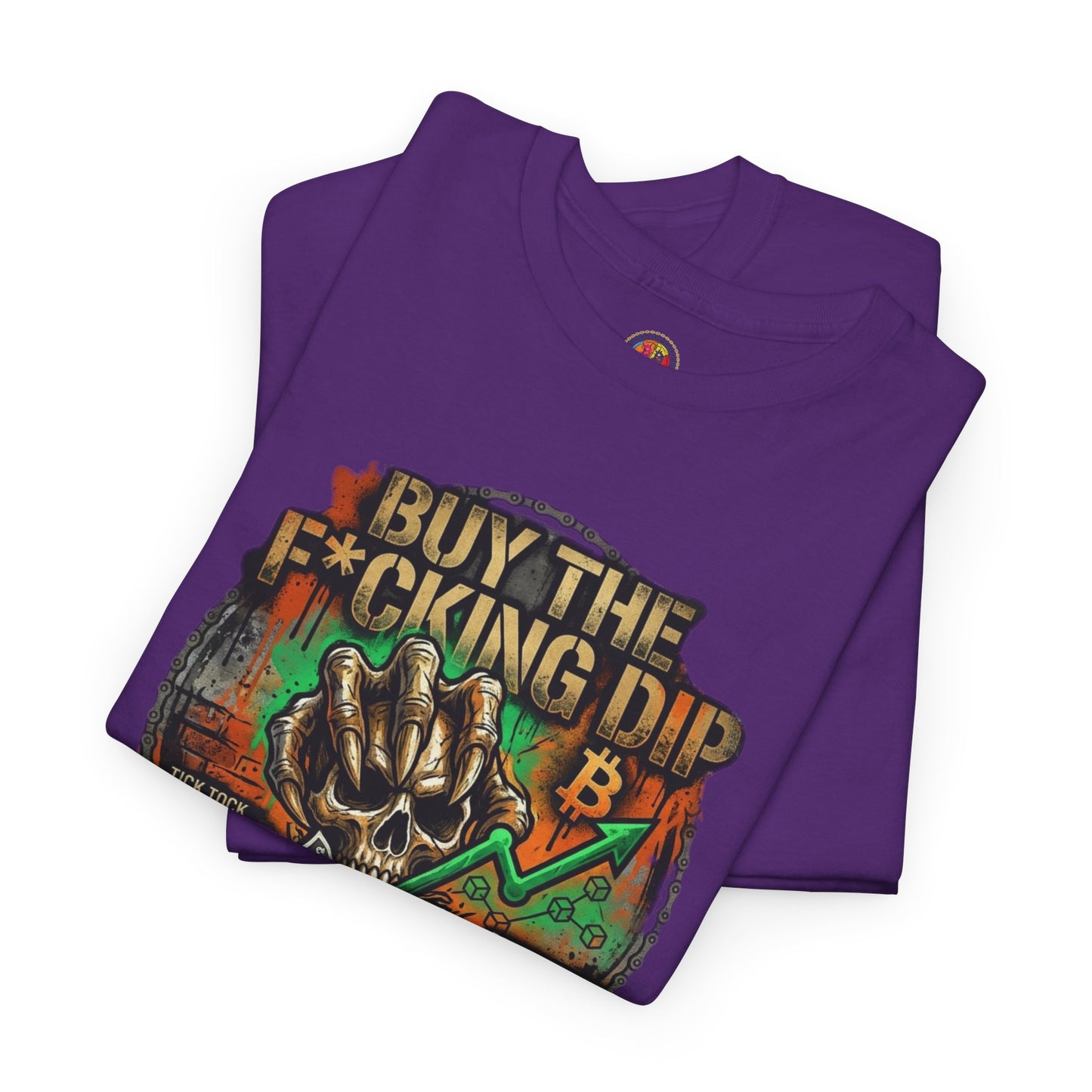 Buy The F*cking Dip Graphic Tee — Stock Market Crypto HODL Trading Shirt