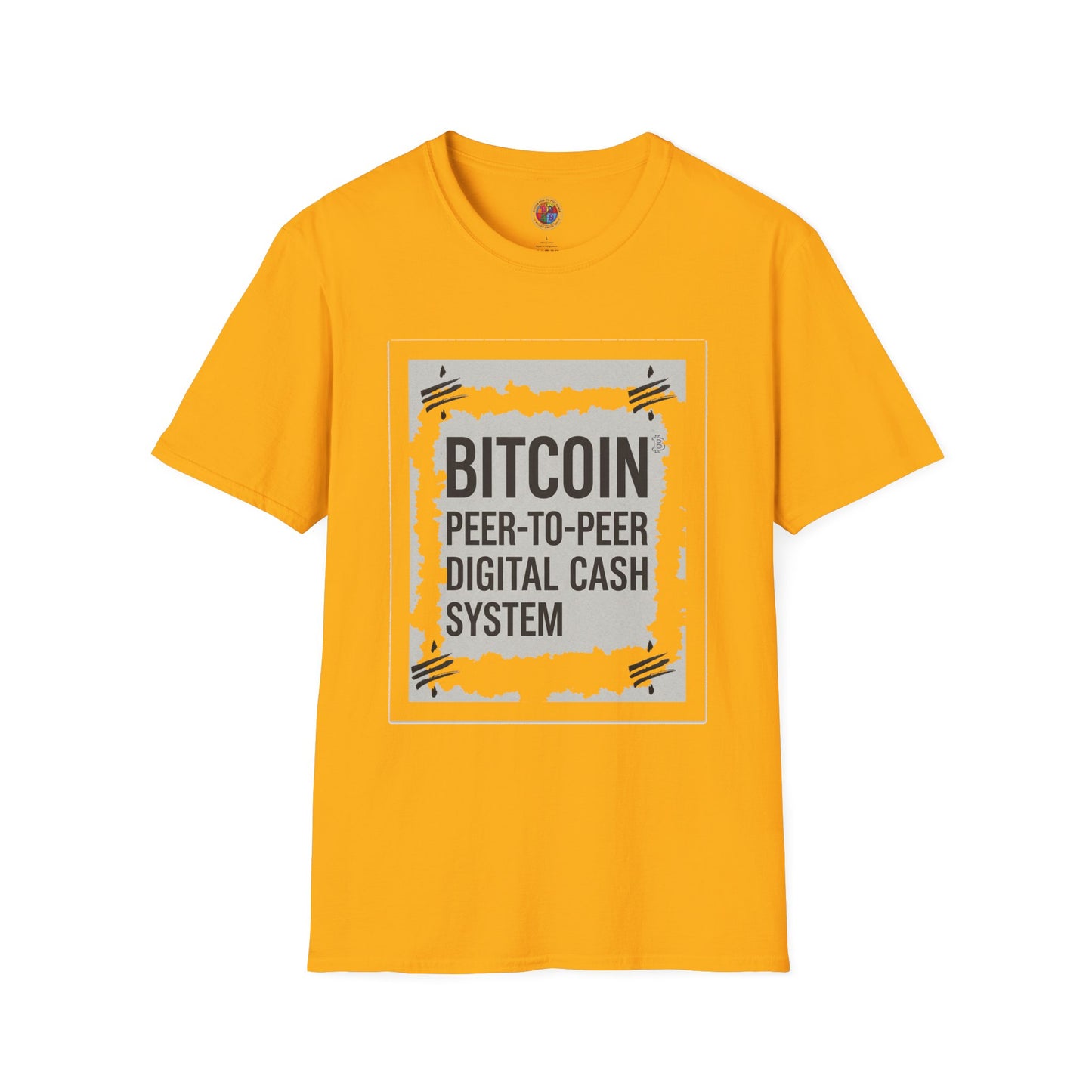 Bitcoin Peer-to-Peer Digital Cash System T-Shirt