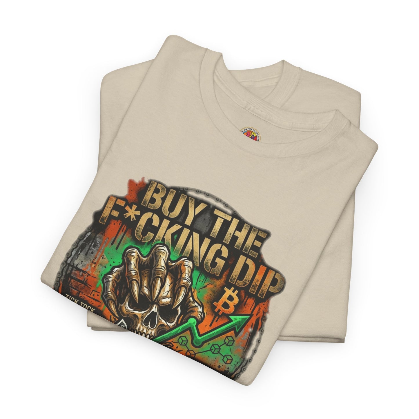 Buy The F*cking Dip Graphic Tee — Stock Market Crypto HODL Trading Shirt