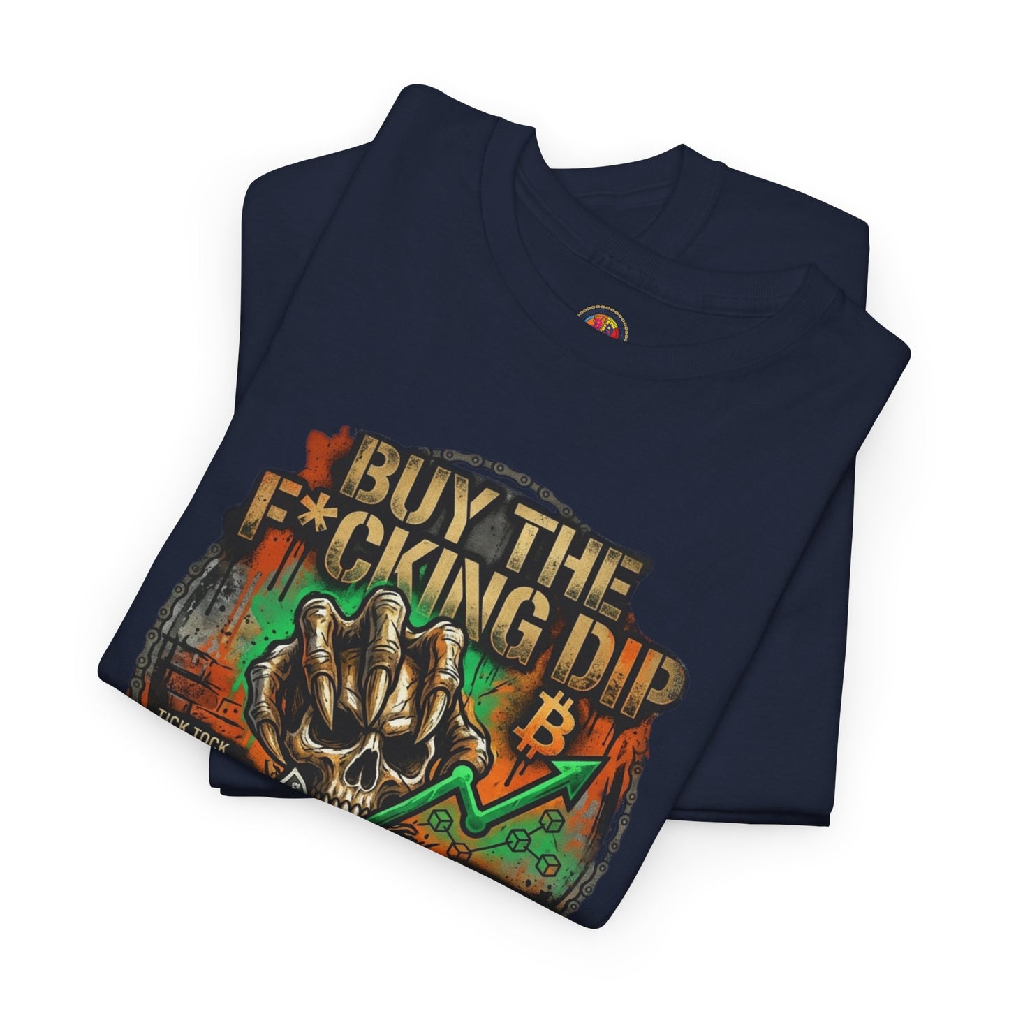 Buy The F*cking Dip Graphic Tee — Stock Market Crypto HODL Trading Shirt