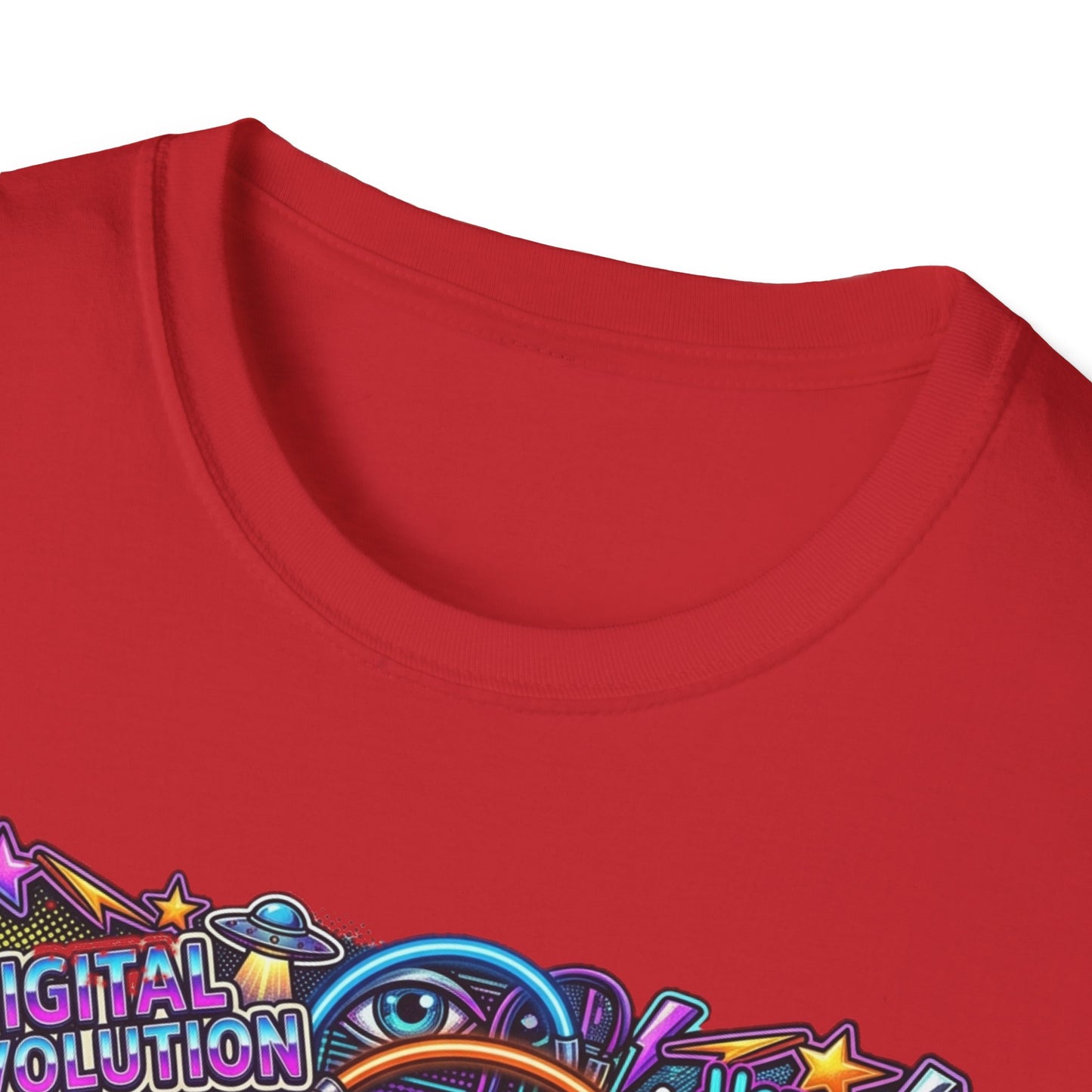 Bitcoin Electric Crypto Art T-Shirt — HODL, BTC Neon Graphic Tee