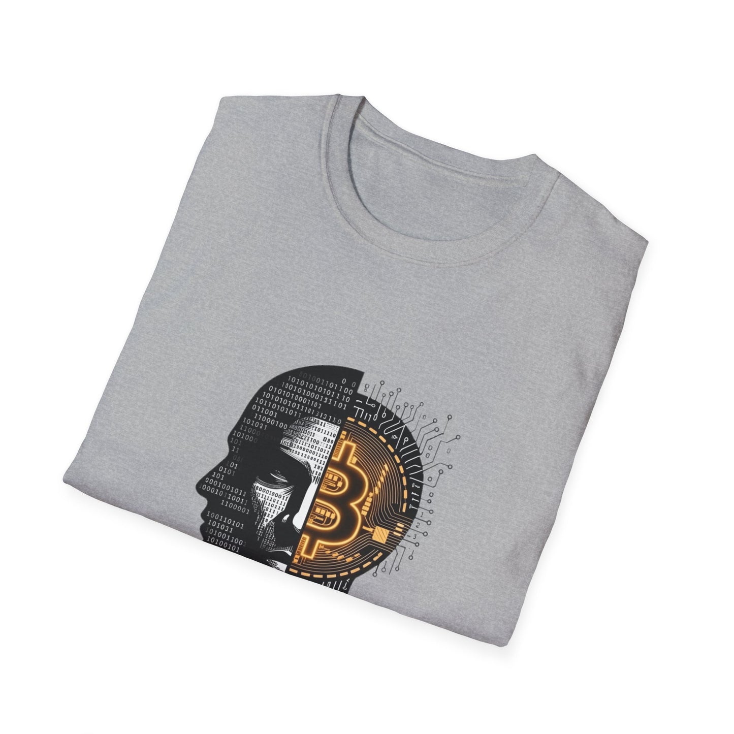 Bitcoin Mind T-Shirt — "Think Decentralized" Crypto Graphic Tee