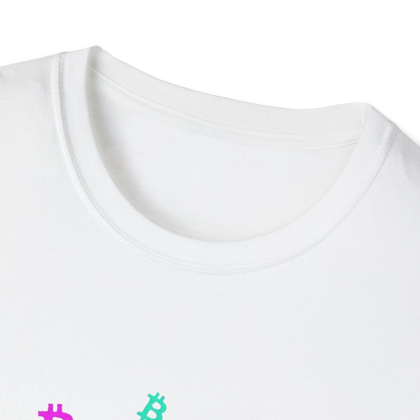 Satoshis Colorful Bitcoin Logo T-Shirt