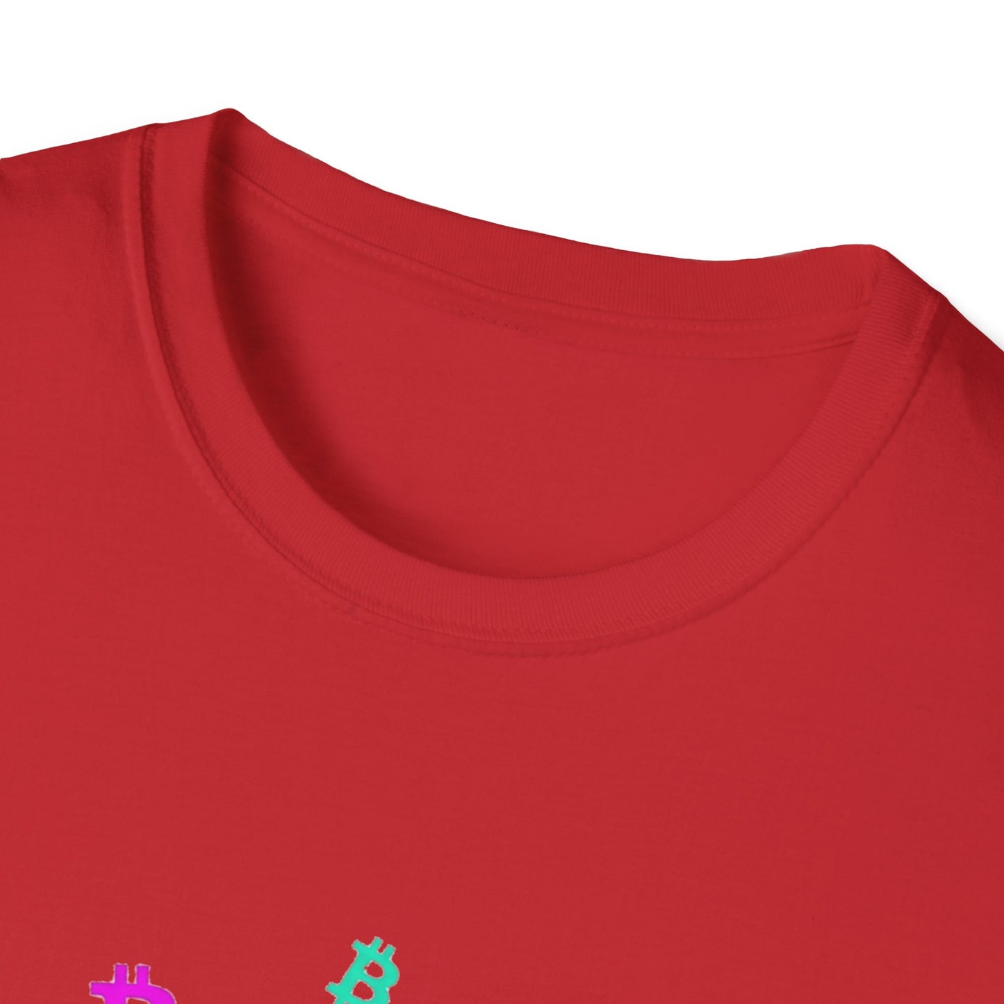 Satoshis Colorful Bitcoin Logo T-Shirt
