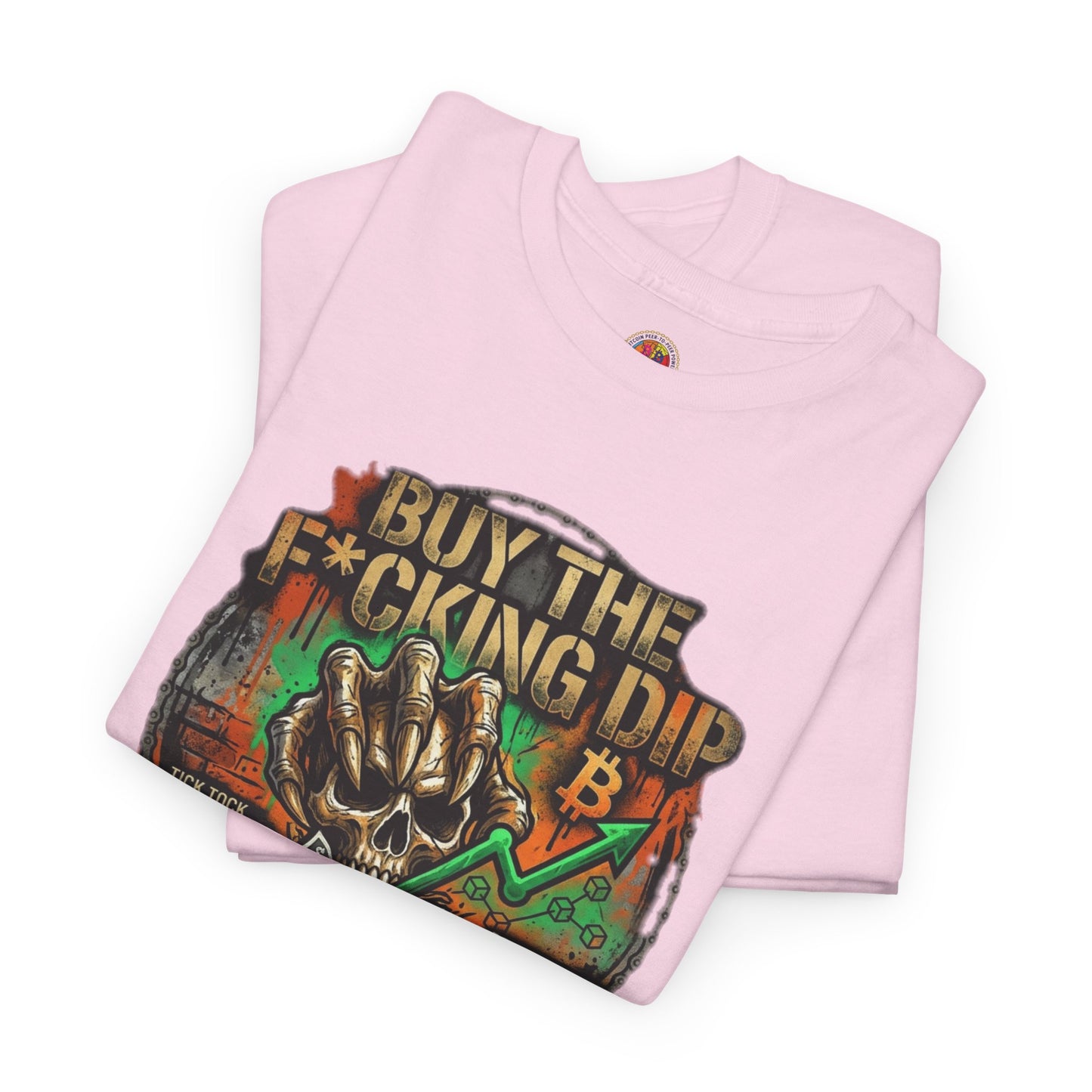 Buy The F*cking Dip Graphic Tee — Stock Market Crypto HODL Trading Shirt