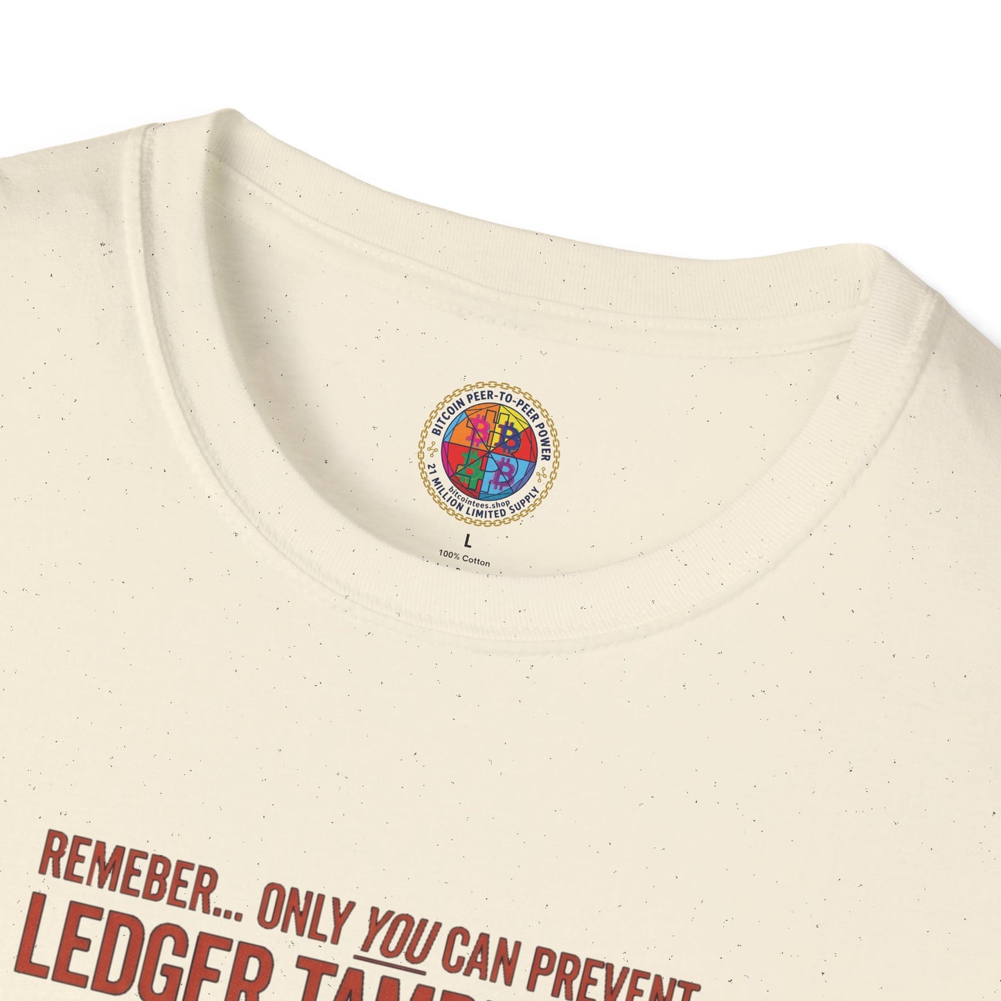 Smokey the Bear Bitcoin T-Shirt — Decentralization Design
