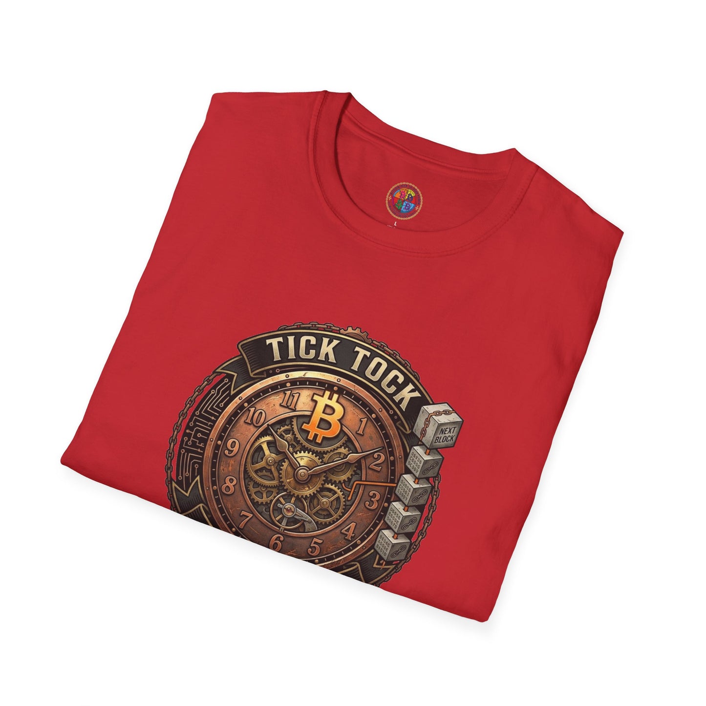 Bitcoin 'Tick Tock Next Block' T-Shirt