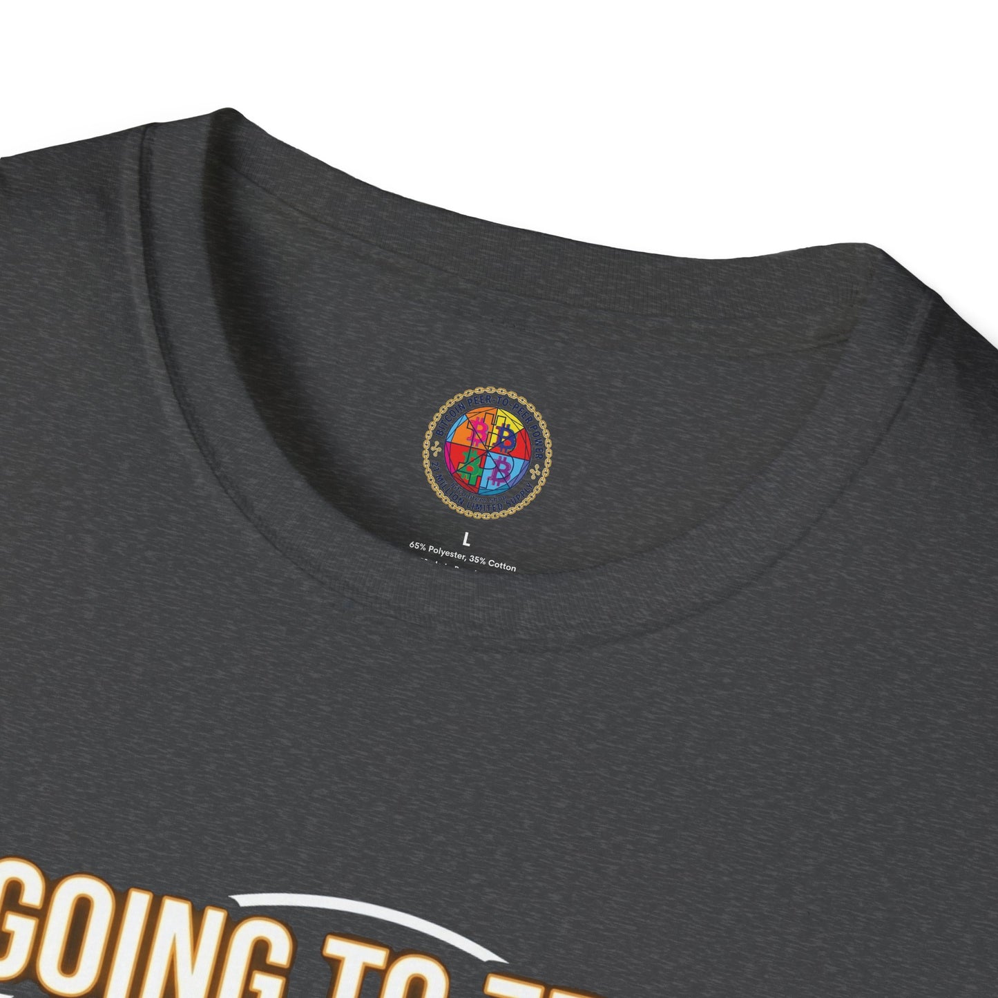 Bitcoin Price Chart T-Shirt — "Going to Zero Since 2009" Crypto Humor Tee