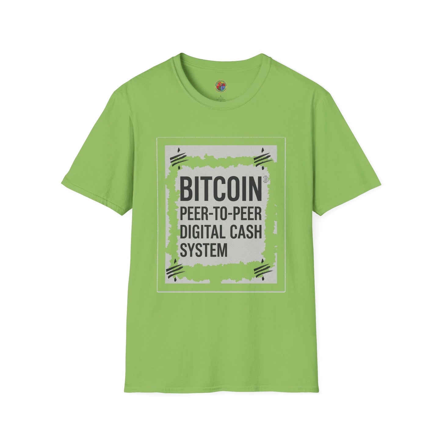 Bitcoin Peer-to-Peer Digital Cash System T-Shirt