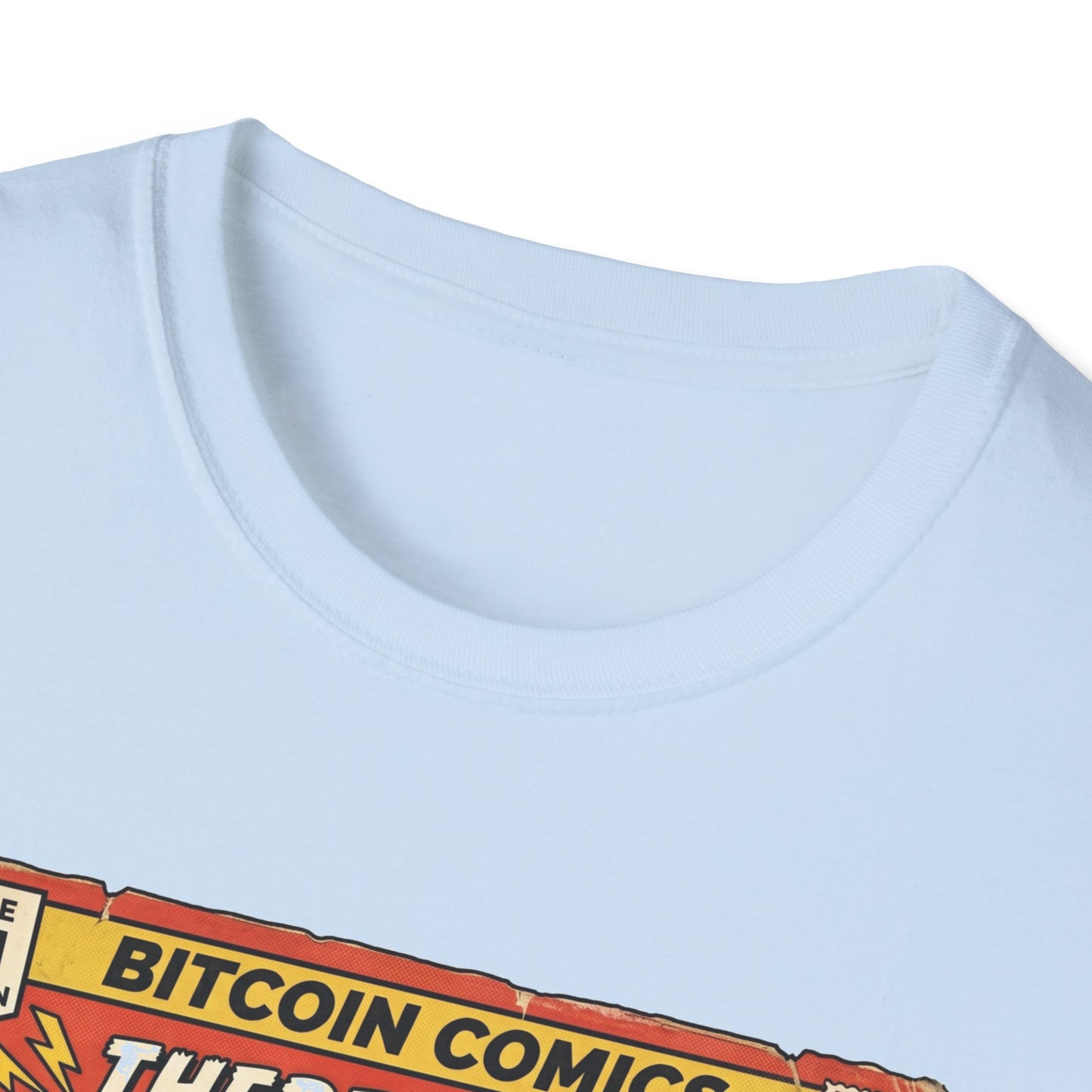 Bitcoin Comics Retro T-Shirt — "There Is No Second Best!" Vintage Crypto Tee