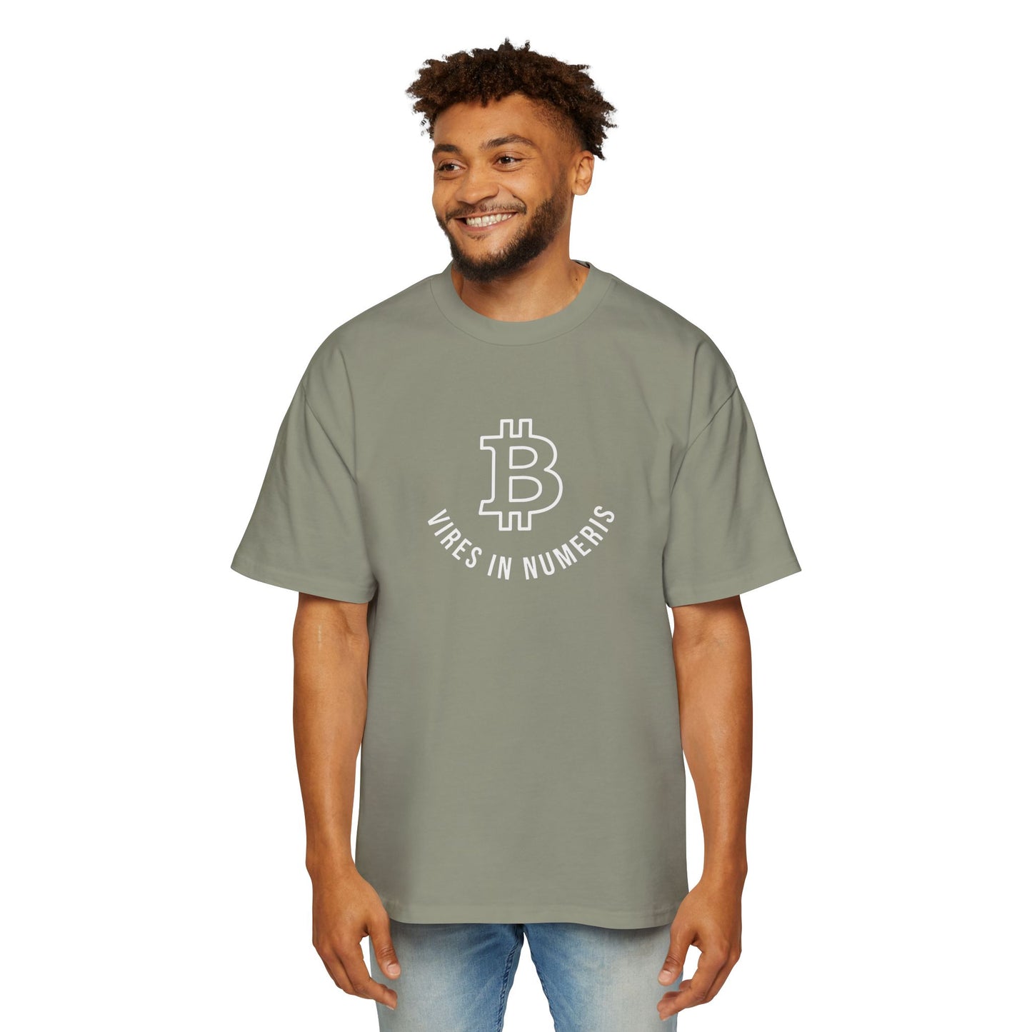 Bitcoin Maxis Tee — "Vires in Numeris" Code Graphic
