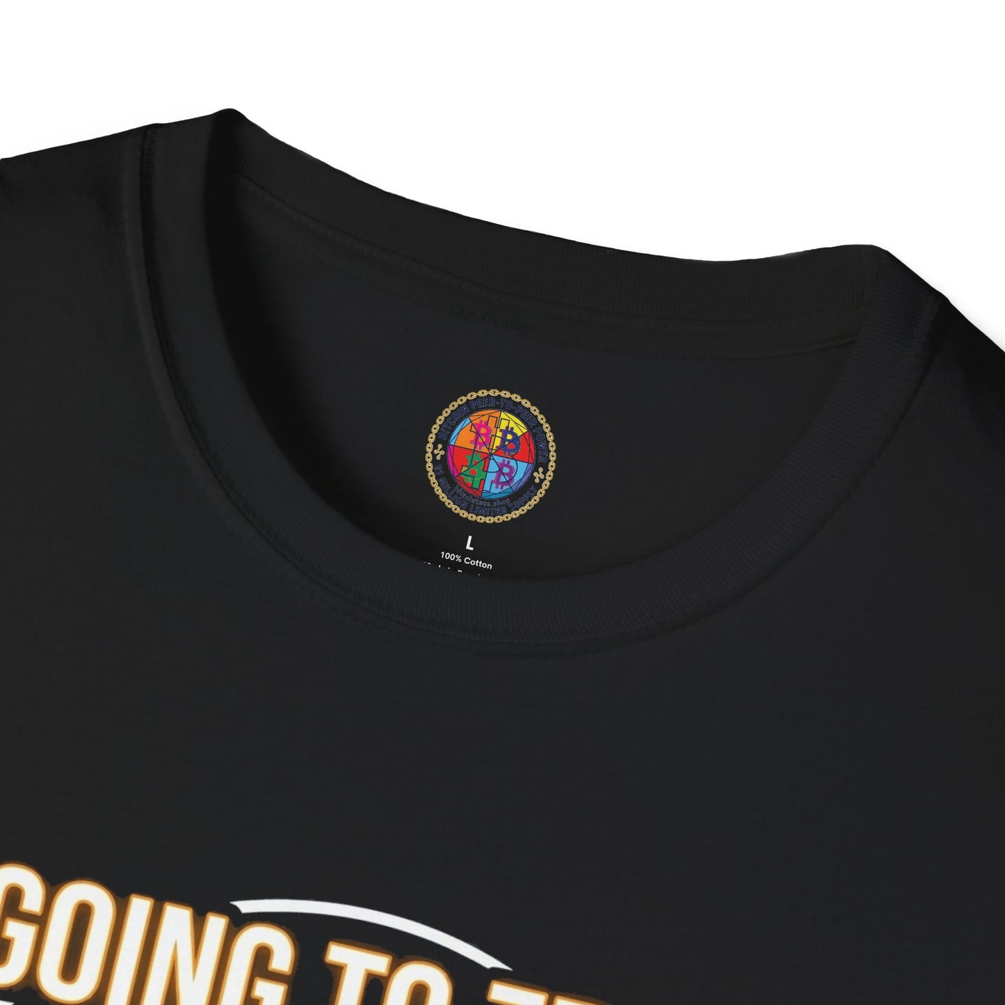 Bitcoin Price Chart T-Shirt — "Going to Zero Since 2009" Crypto Humor Tee