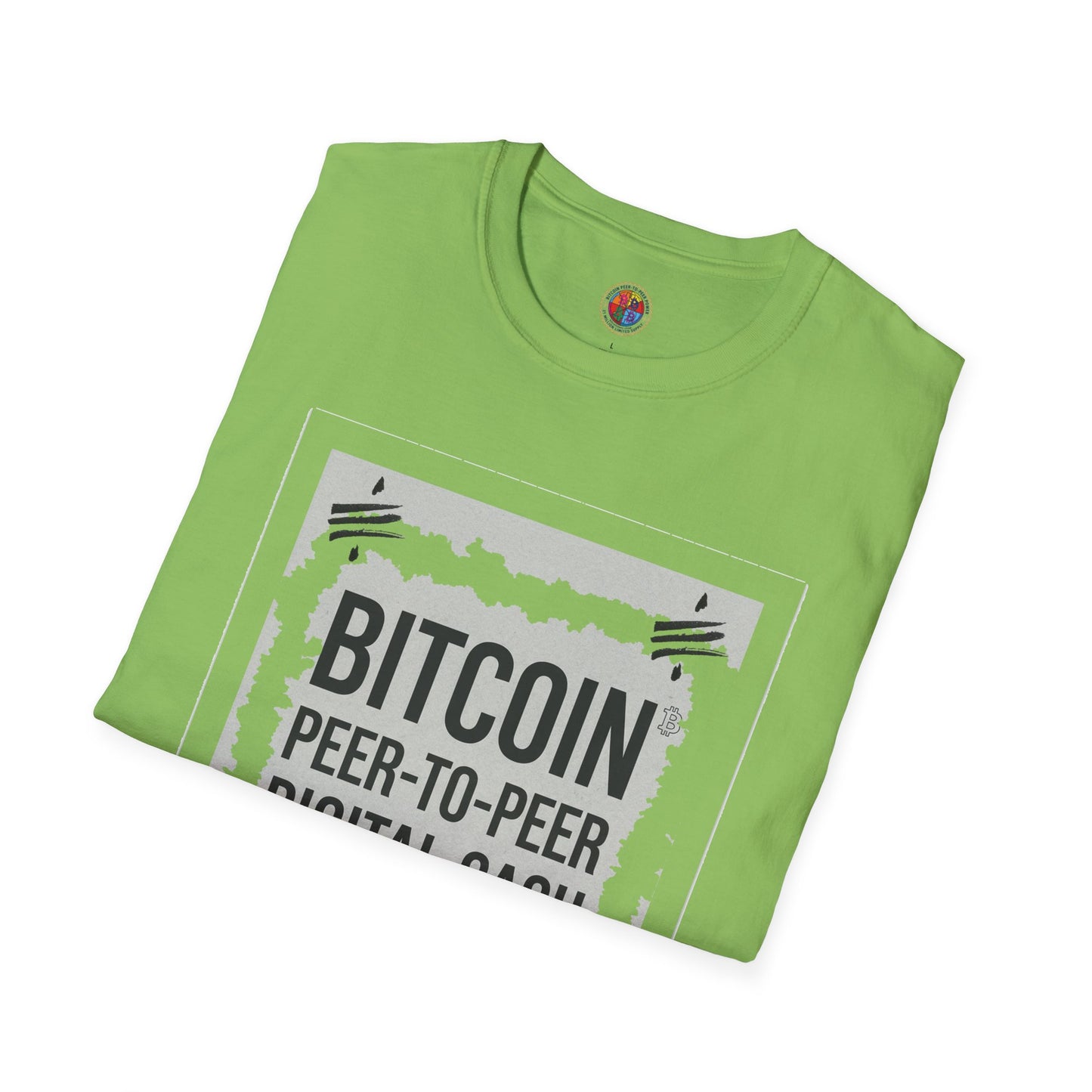 Bitcoin Peer-to-Peer Digital Cash System T-Shirt