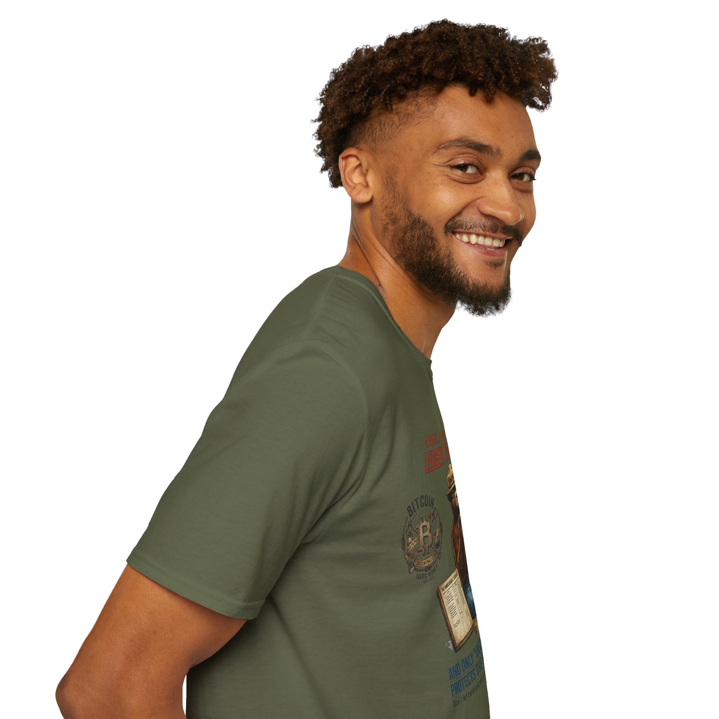 Smokey the Bear Bitcoin T-Shirt — Decentralization Design