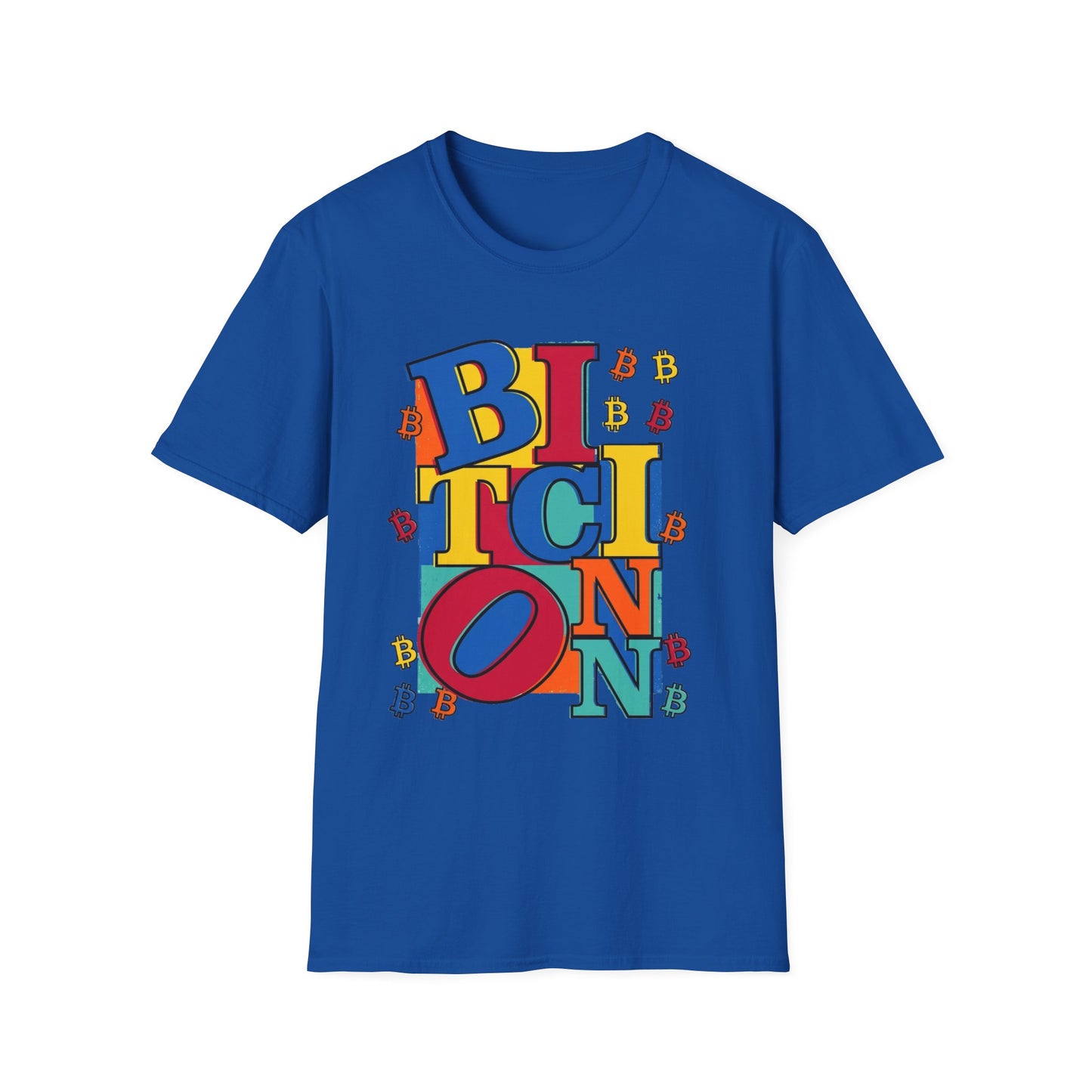 Bitcoin Retro Block T-Shirt