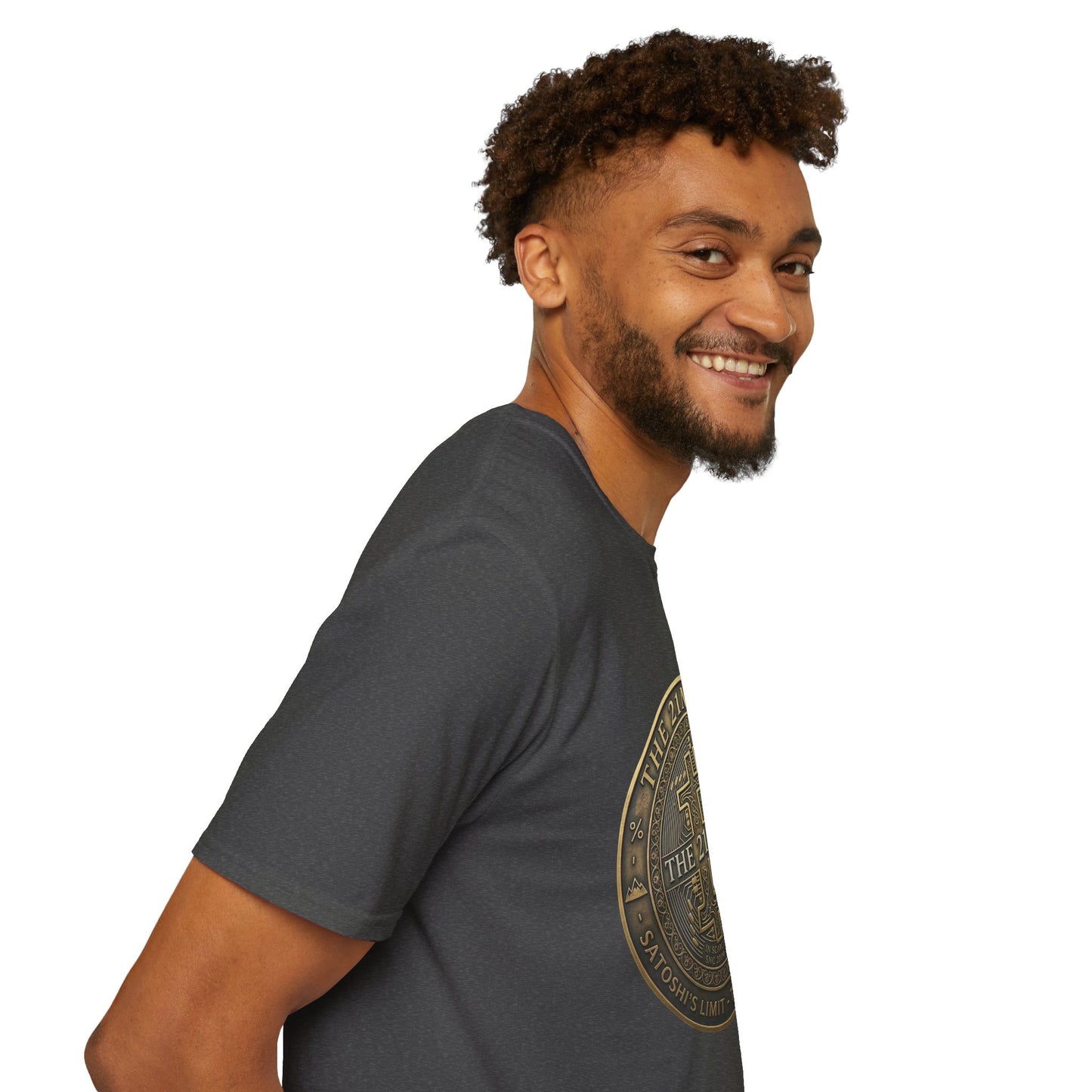 Bitcoin The 21M Club T-Shirt — Retro Crypto Coin Design