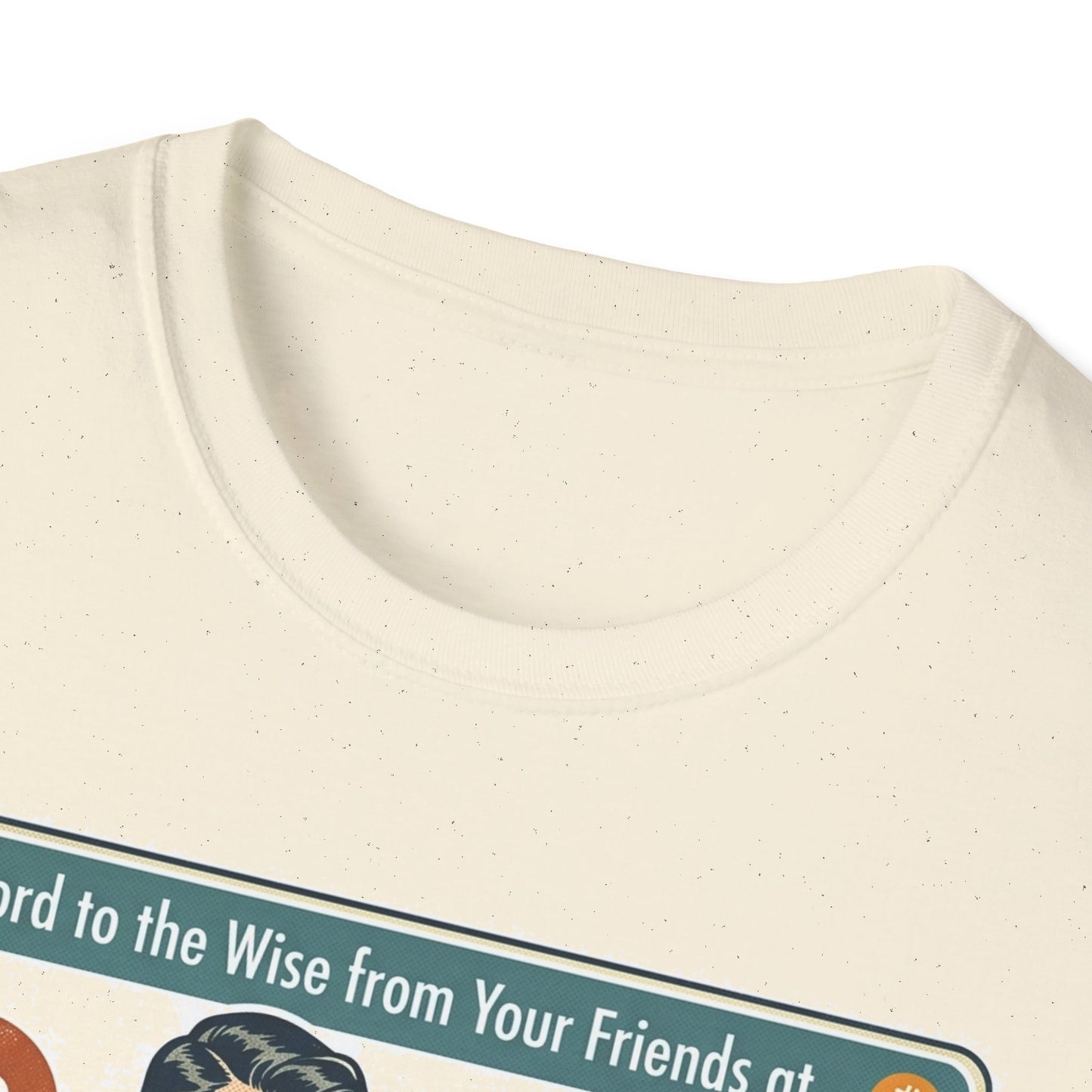 Bitcoin Retro Safety Tee — "Not Your Keys, Not Your Coins!"