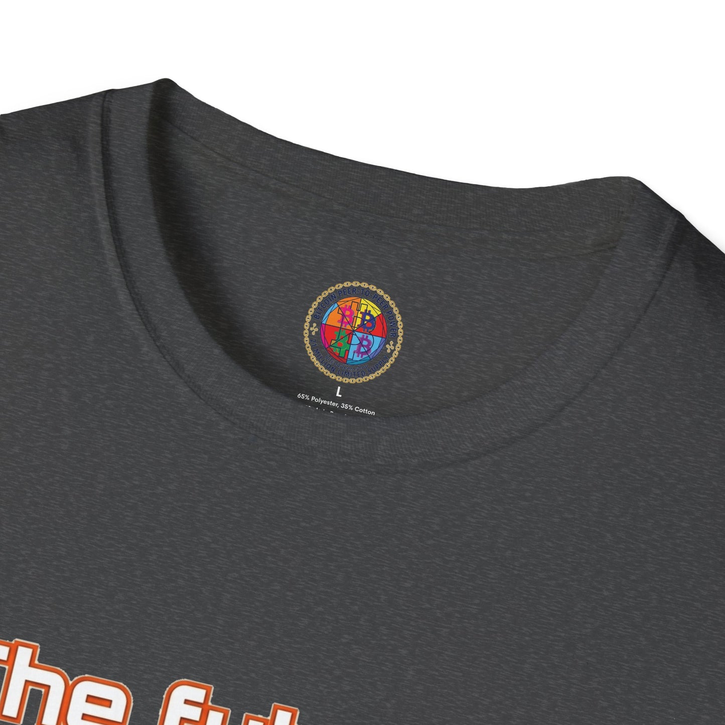 Bitcoin T-Shirt — “The Future’s Bright, The Future’s Orange” Crypto Tee