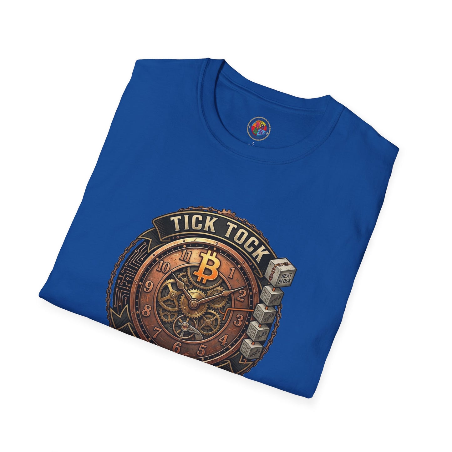 Bitcoin 'Tick Tock Next Block' T-Shirt