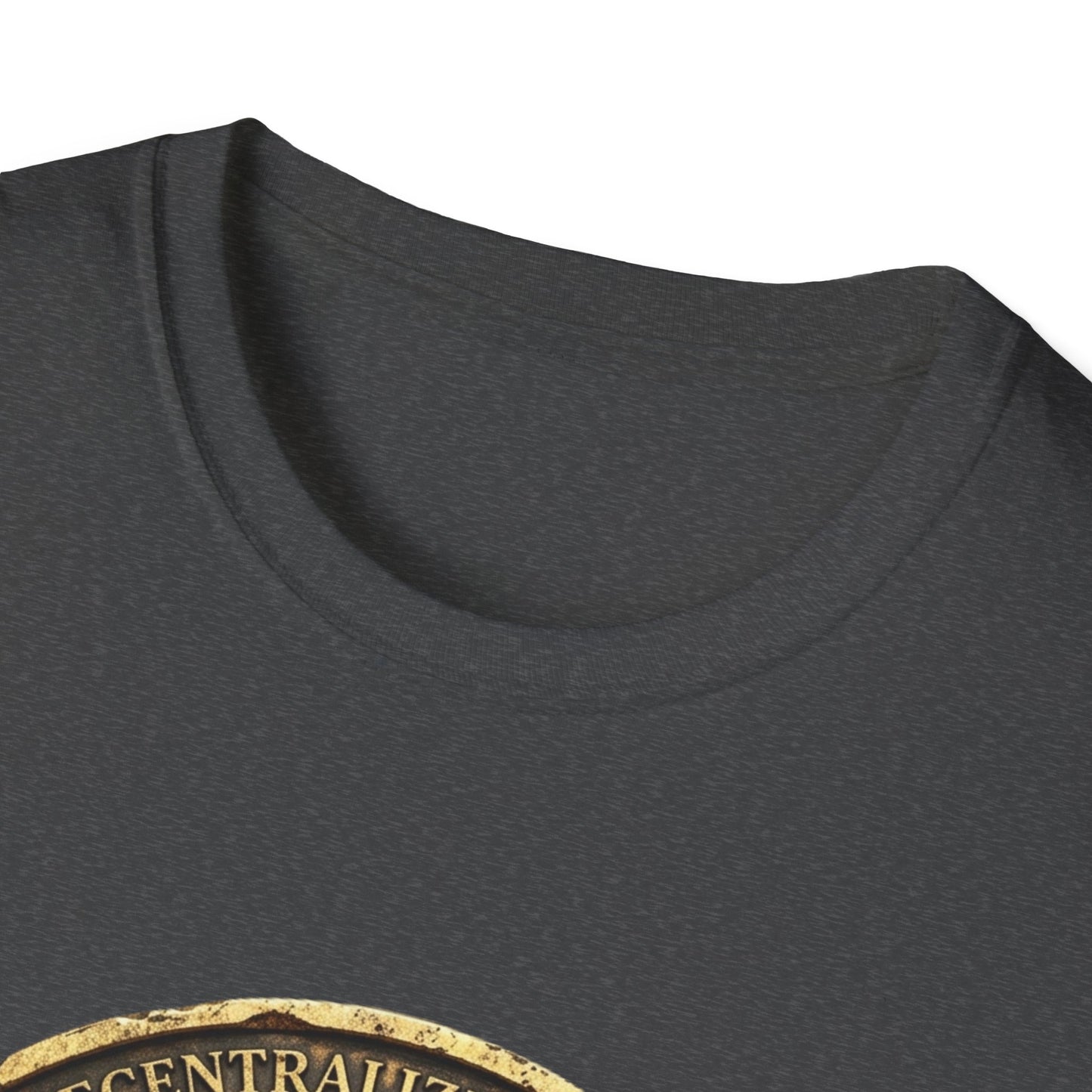 Bitcoin Coin Graphic T-Shirt — Vintage Gold Crypto Tee for Bitcoin Fans