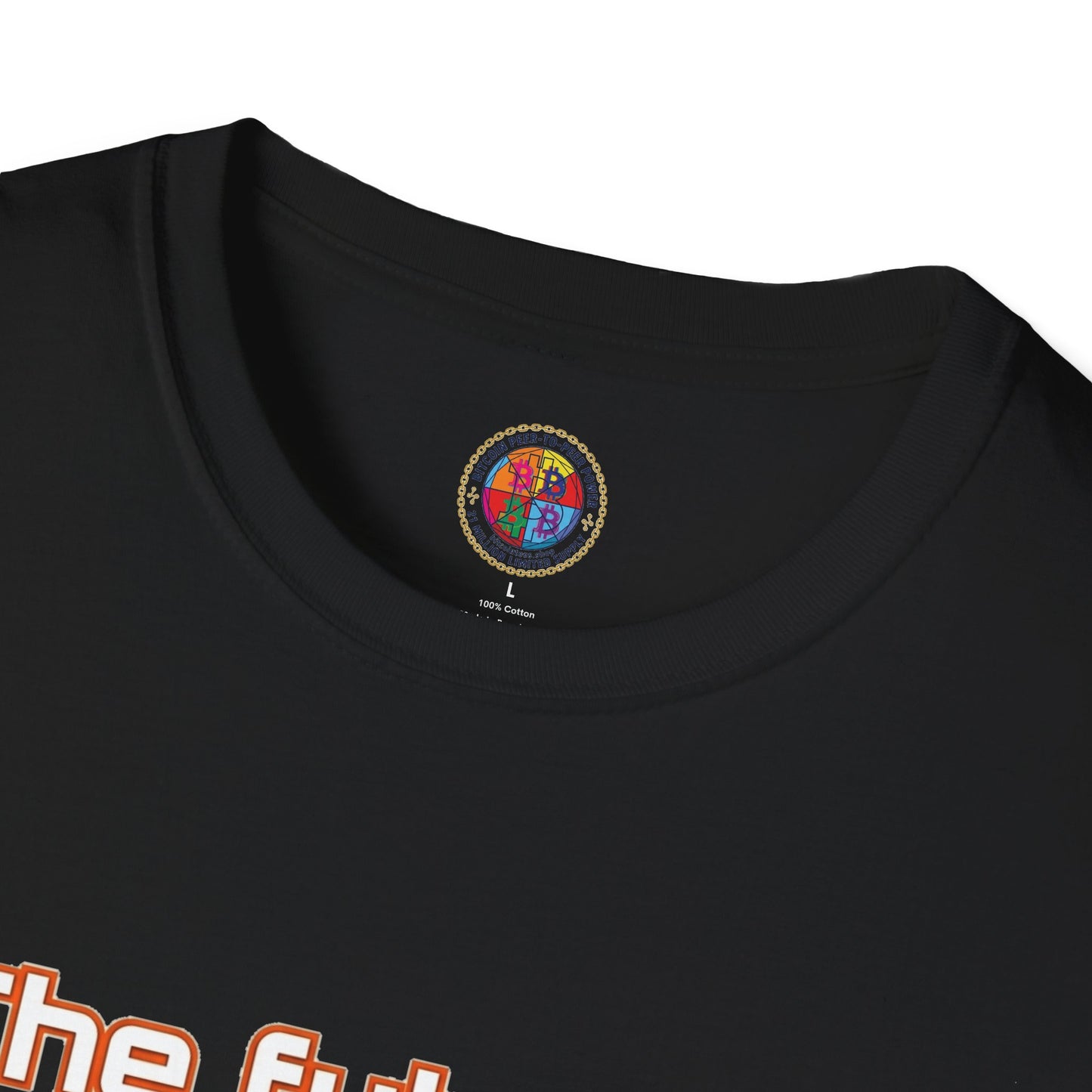 Bitcoin T-Shirt — “The Future’s Bright, The Future’s Orange” Crypto Tee