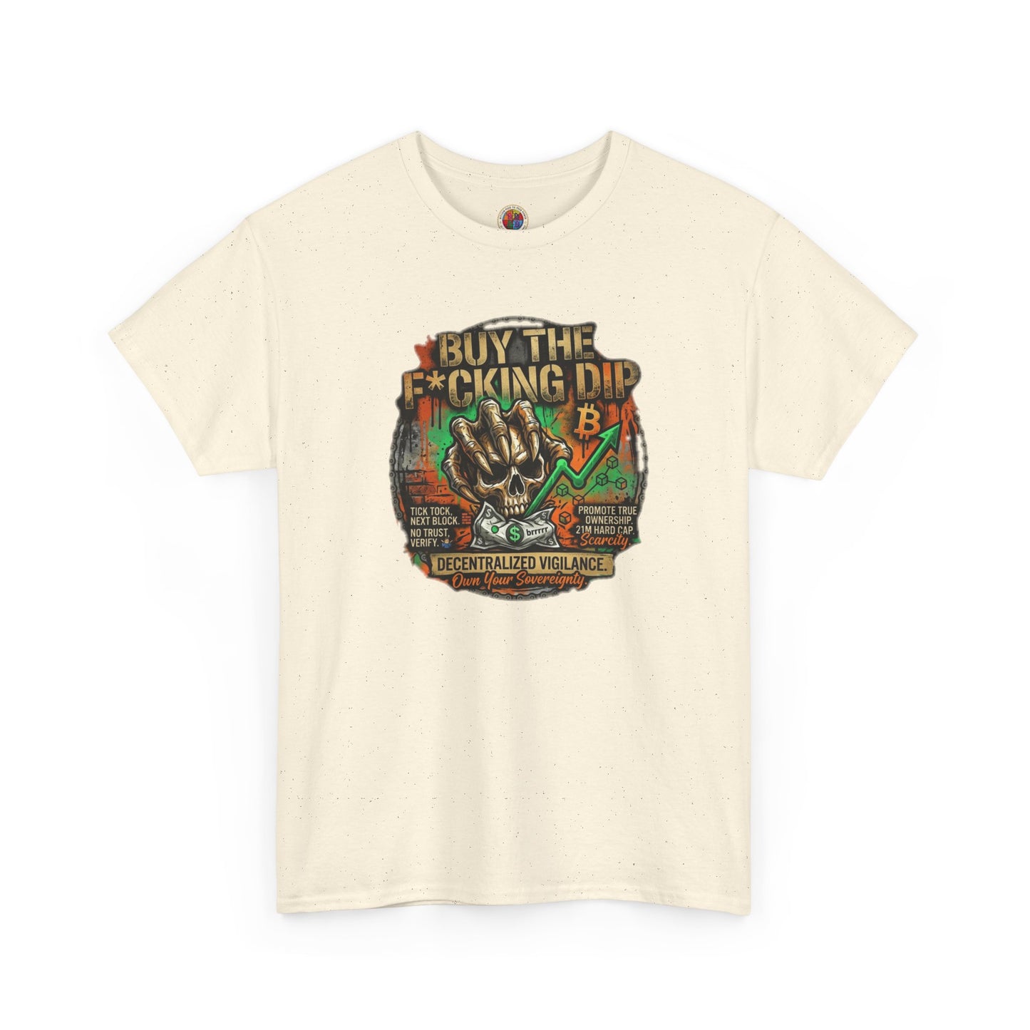 Buy The F*cking Dip Graphic Tee — Stock Market Crypto HODL Trading Shirt