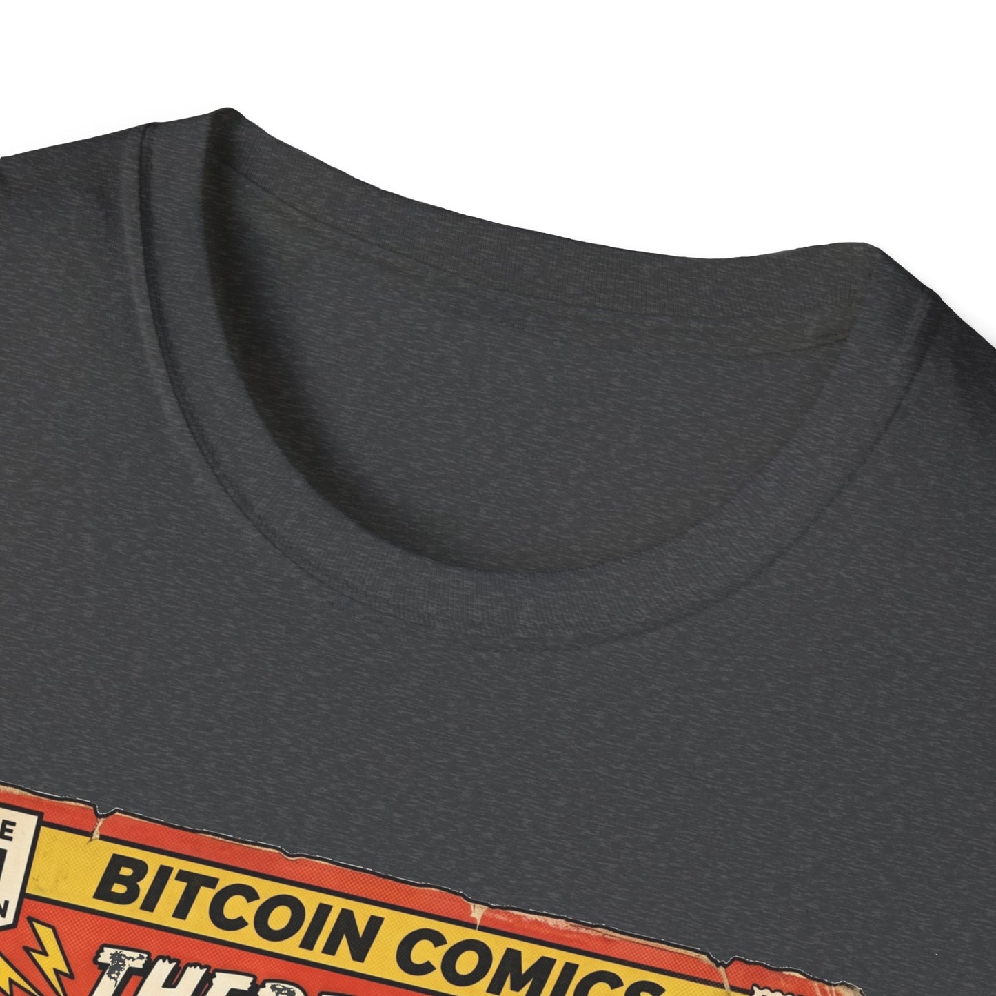 Bitcoin Comics Retro T-Shirt — "There Is No Second Best!" Vintage Crypto Tee